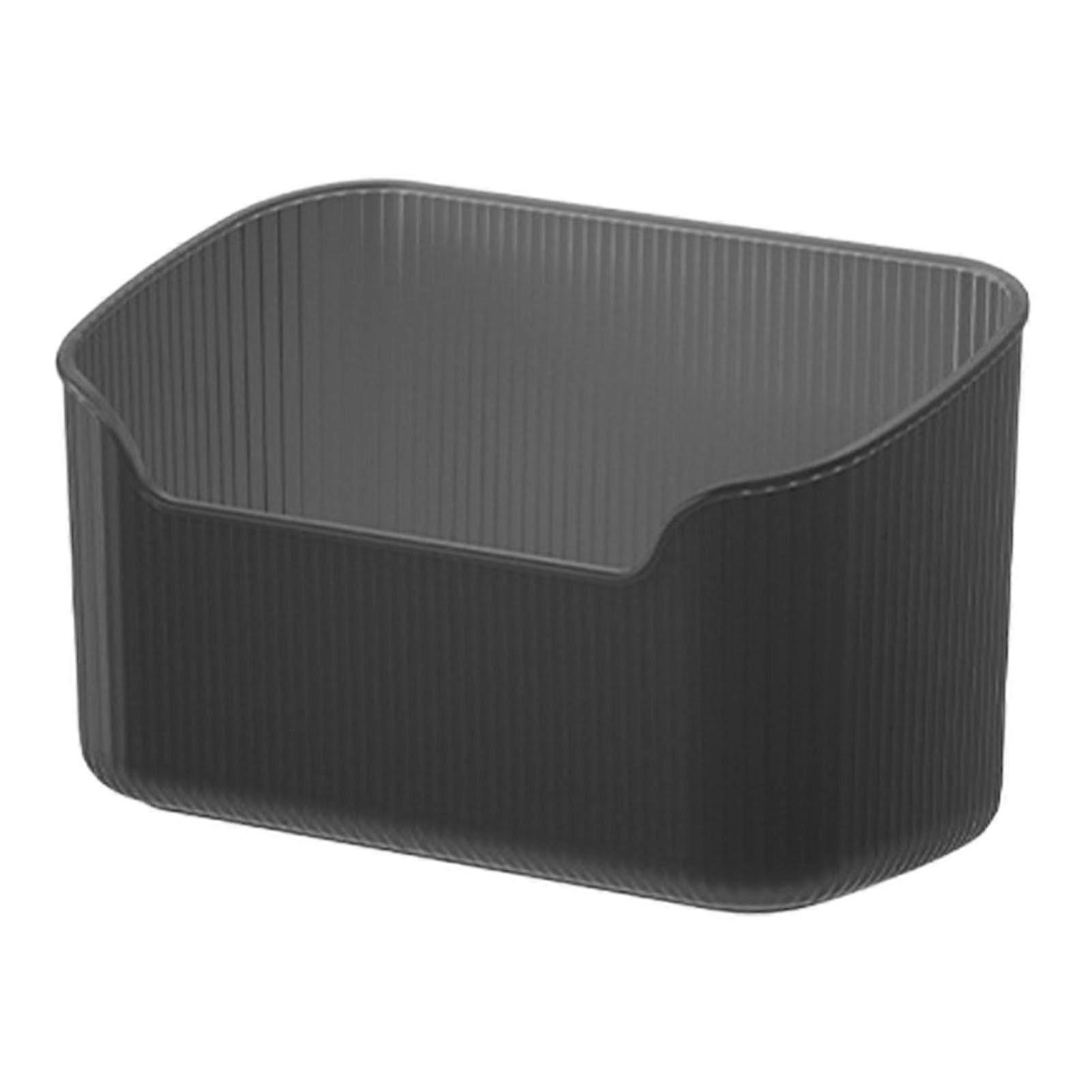 Cosmetic Organizer Countertop  Safe Rounded Corners for Vanity, Desk Black Ref: 9389