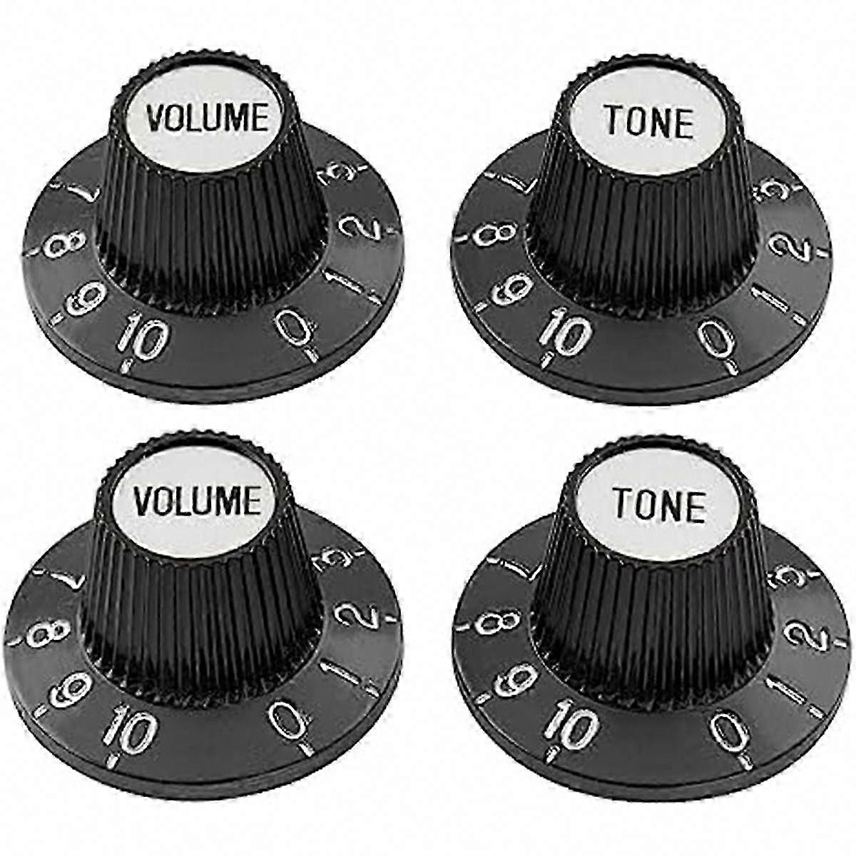Witch Hat Knobs Top Hat Tone Volume Control Knobs for Electric Guitar Bass Amplifier Effect Pedal