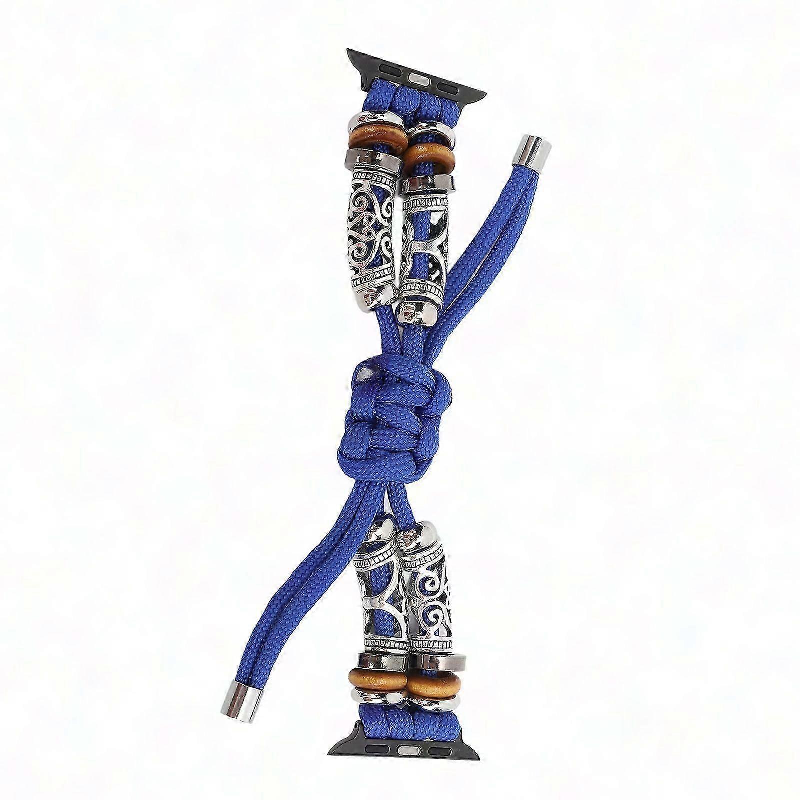 Sweat Proof Elastic Nylon Watch Band for iWatch 38/40/41mm - Replacement Strap with Buckle