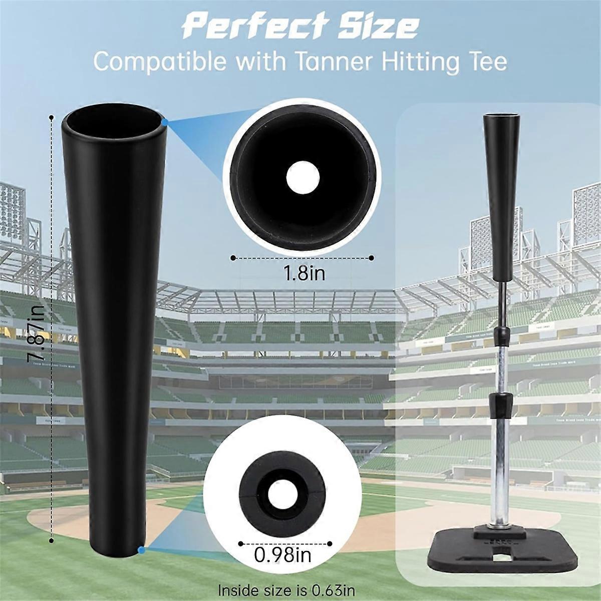 2 Pcs Replacement Batting Tee Topper for Baseball or Softball