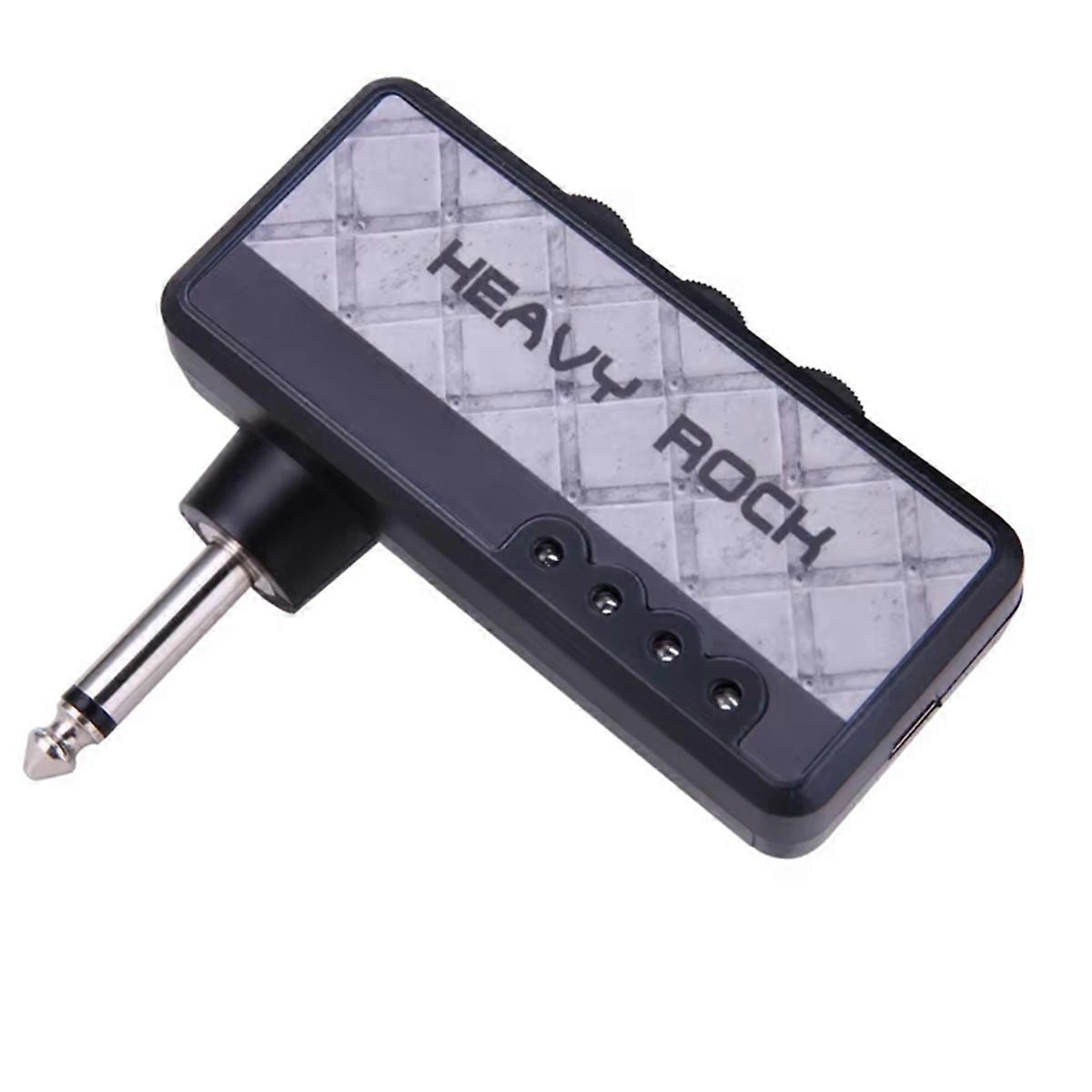 Electric Guitar Headphone Amplifier Effect Grey