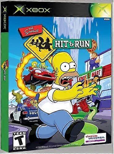 Simpsons Hit  Run  Game - Xbox - PAL - New & Sealed