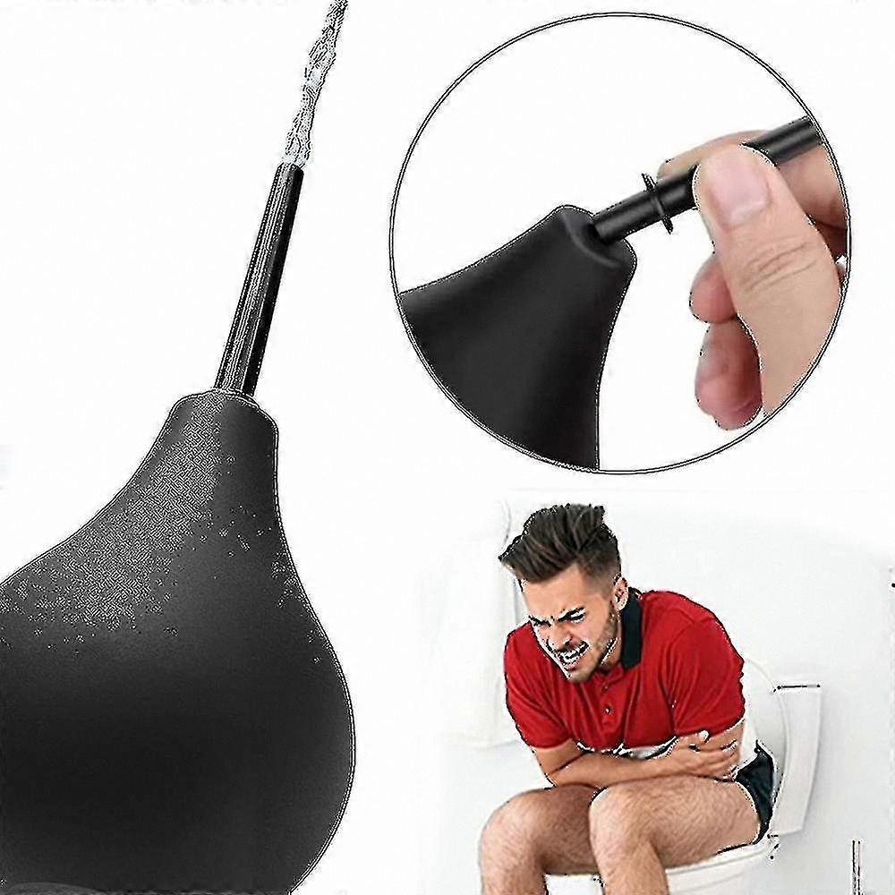 Colon Health Cleansing Kit with 220ml Bulb and Nozzle - Unisex Solution for Personal Hygiene Maintenance