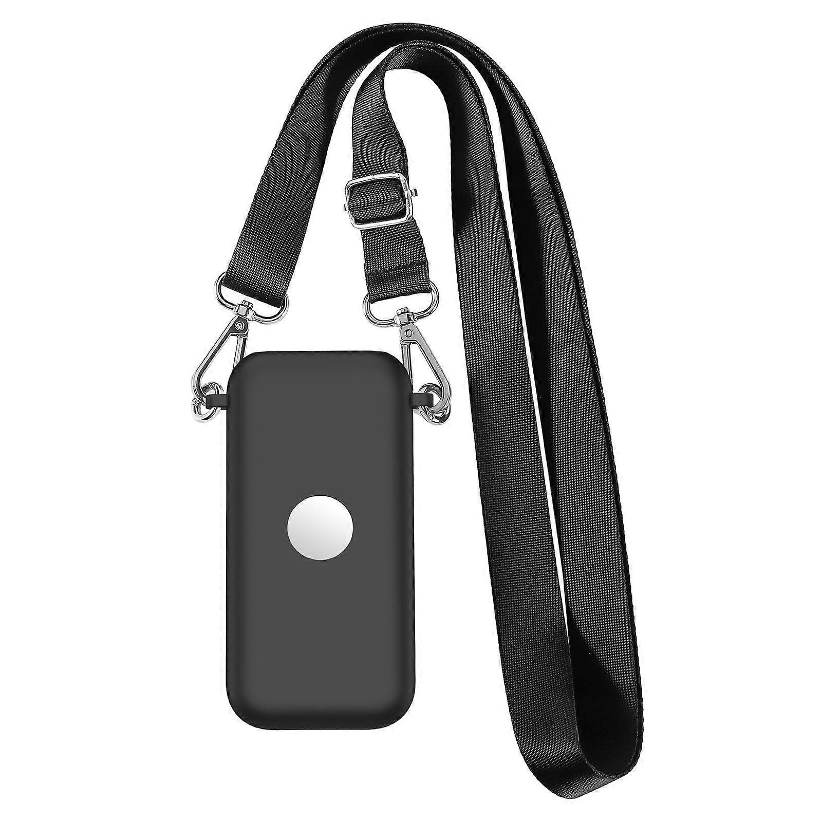Battery Case Protective Silicone Pouch for Glasses, Scratch-Resistant, 13x14x1cm, Black, Durable Accessory