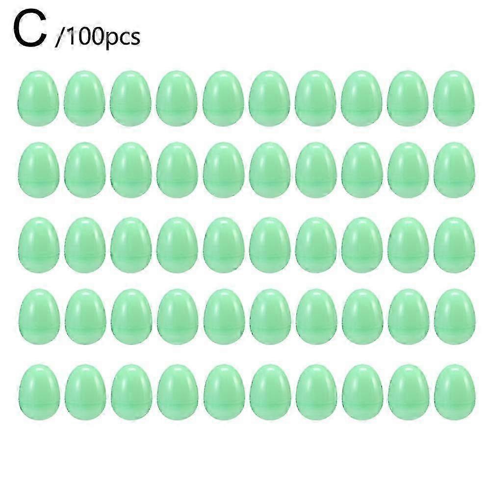 pastel bright easter eggs 100 pcs fillable plastic bulk