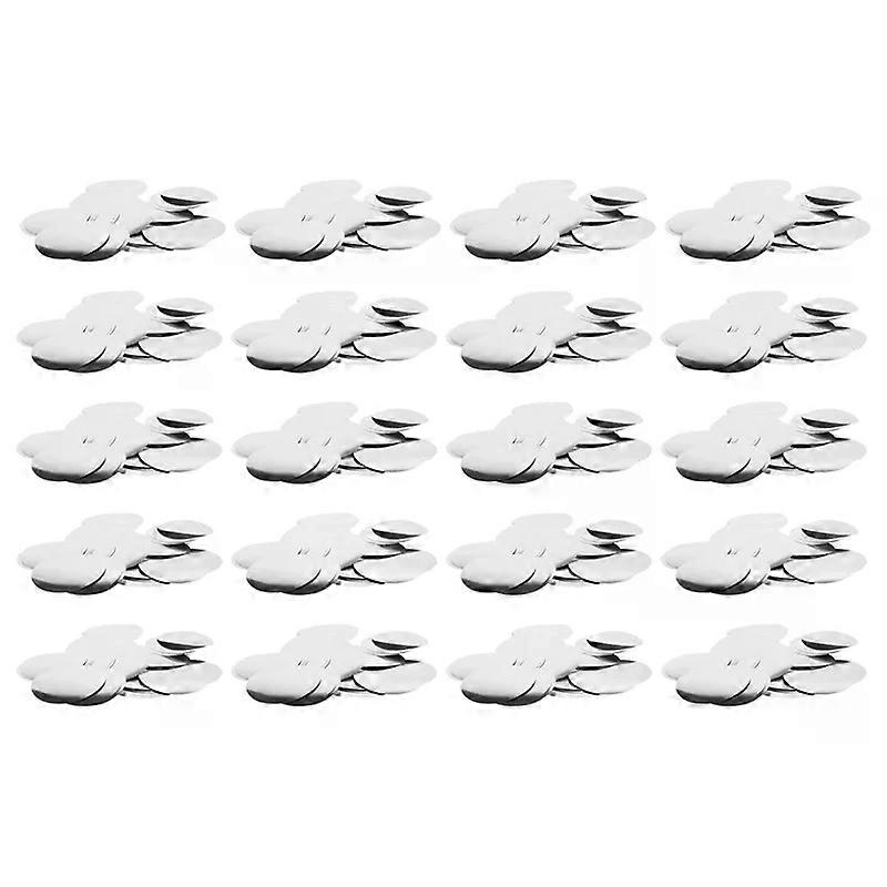 1000Pcs 3Inch Silver Wine Pourer Disk Drip-Proof Drop Drip Stop Pouring Pour Spout