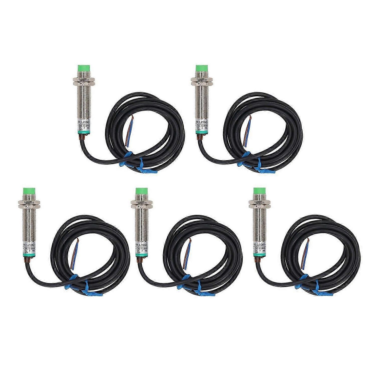 2025 Latest Model 5PCS 2 Wire NO Proximity Switch Distance Detection Approach