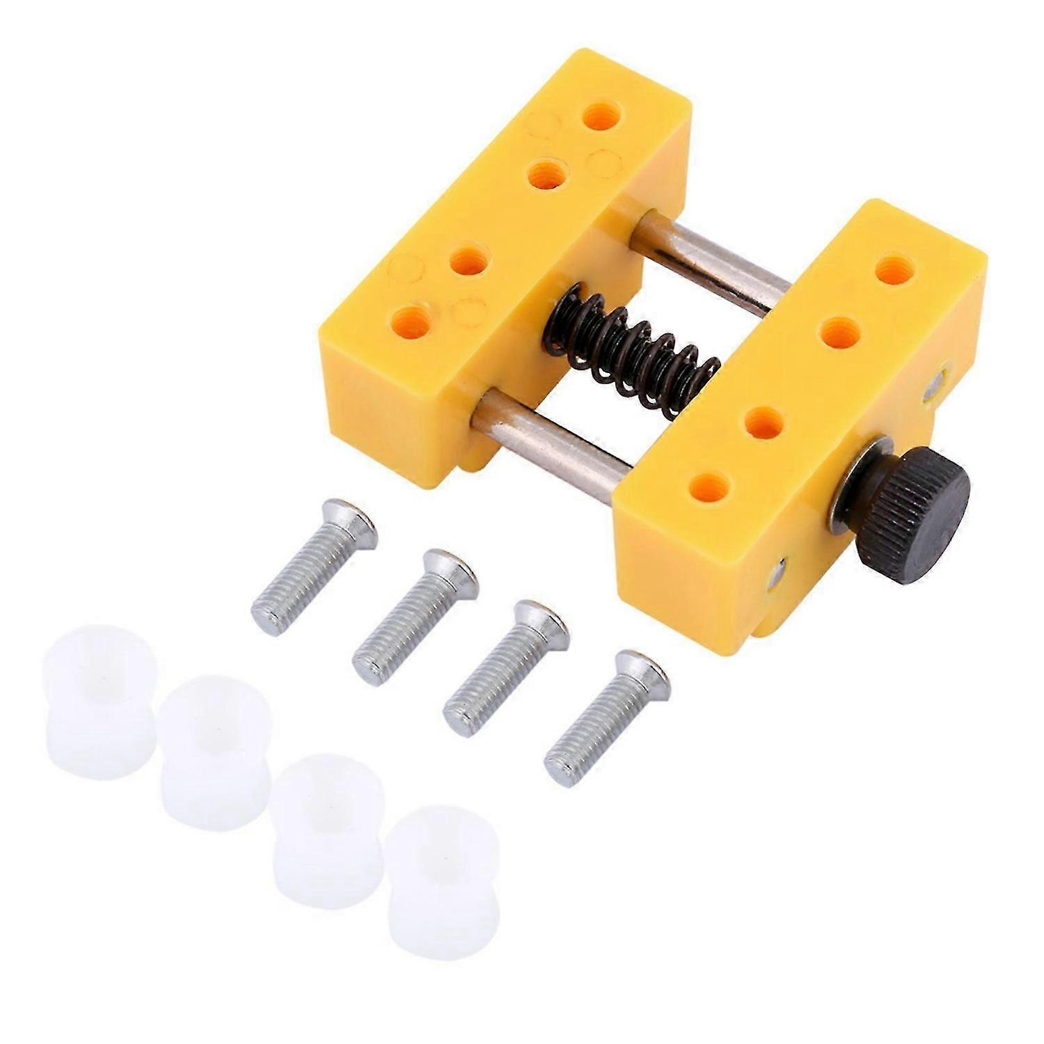 High quality Mini Bench Vise Table Vise Yellow Clamp