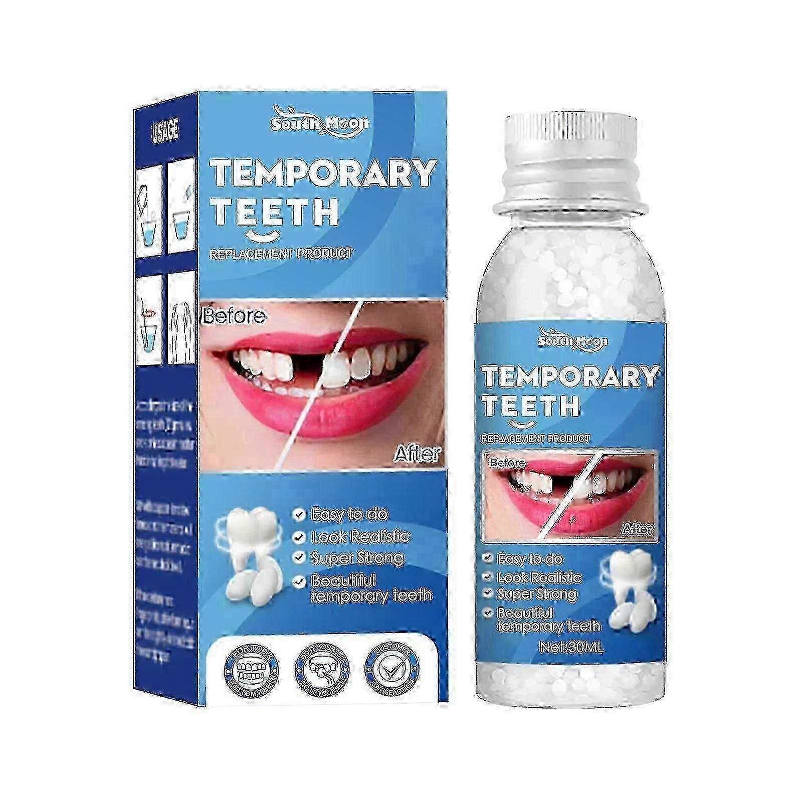 Resin Tooth Shapeable Teeth Filling Temporary Teeth Falseteeth Safety Dental