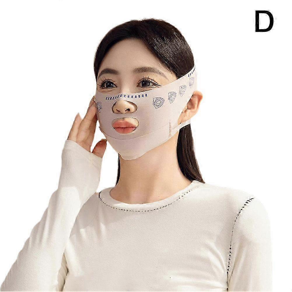 V face bandage seamless elasticity to improve double chin thin face bandage 2025