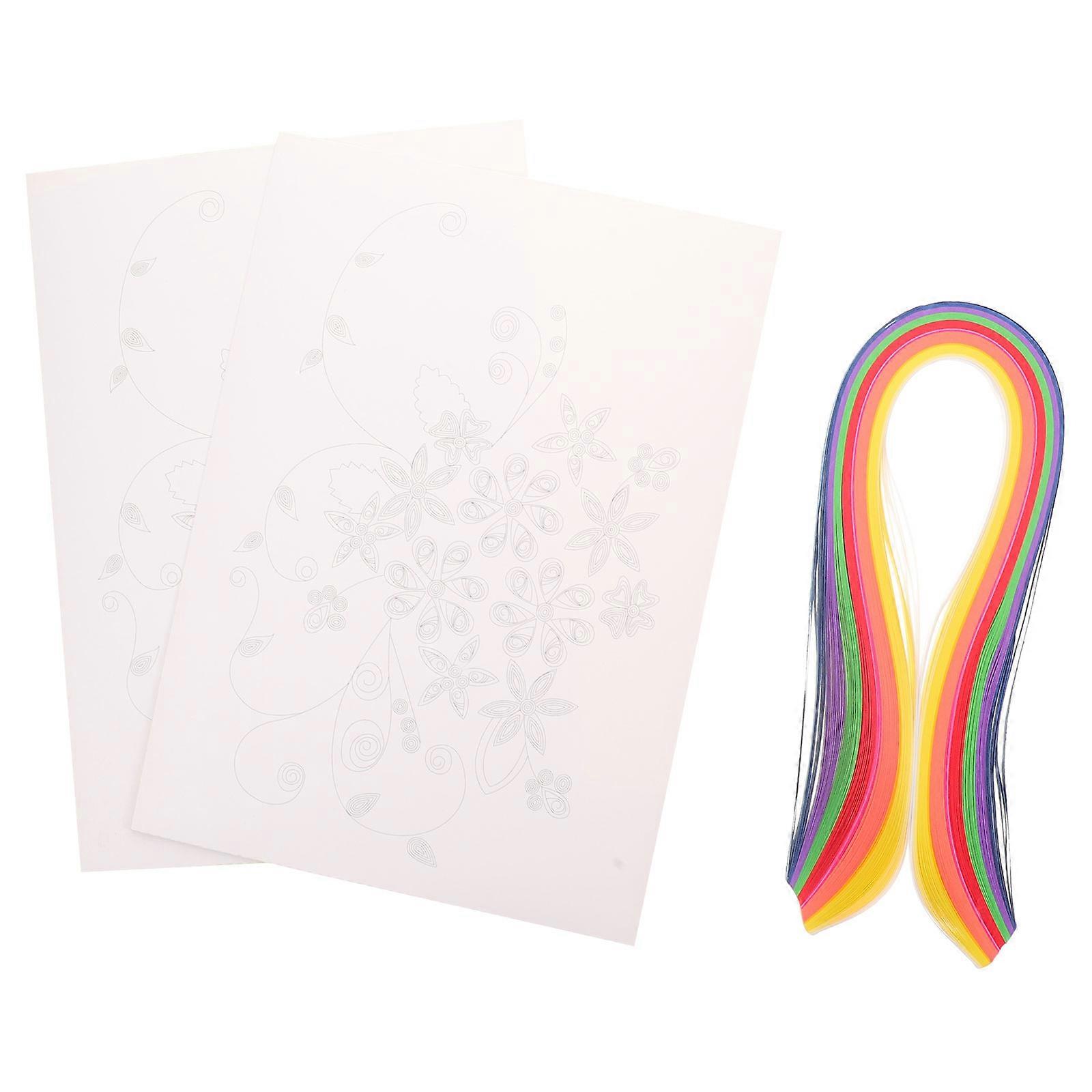 DIY Paper Craft Kit for Handicraft Gift 1Set of Colorful Paper Strips