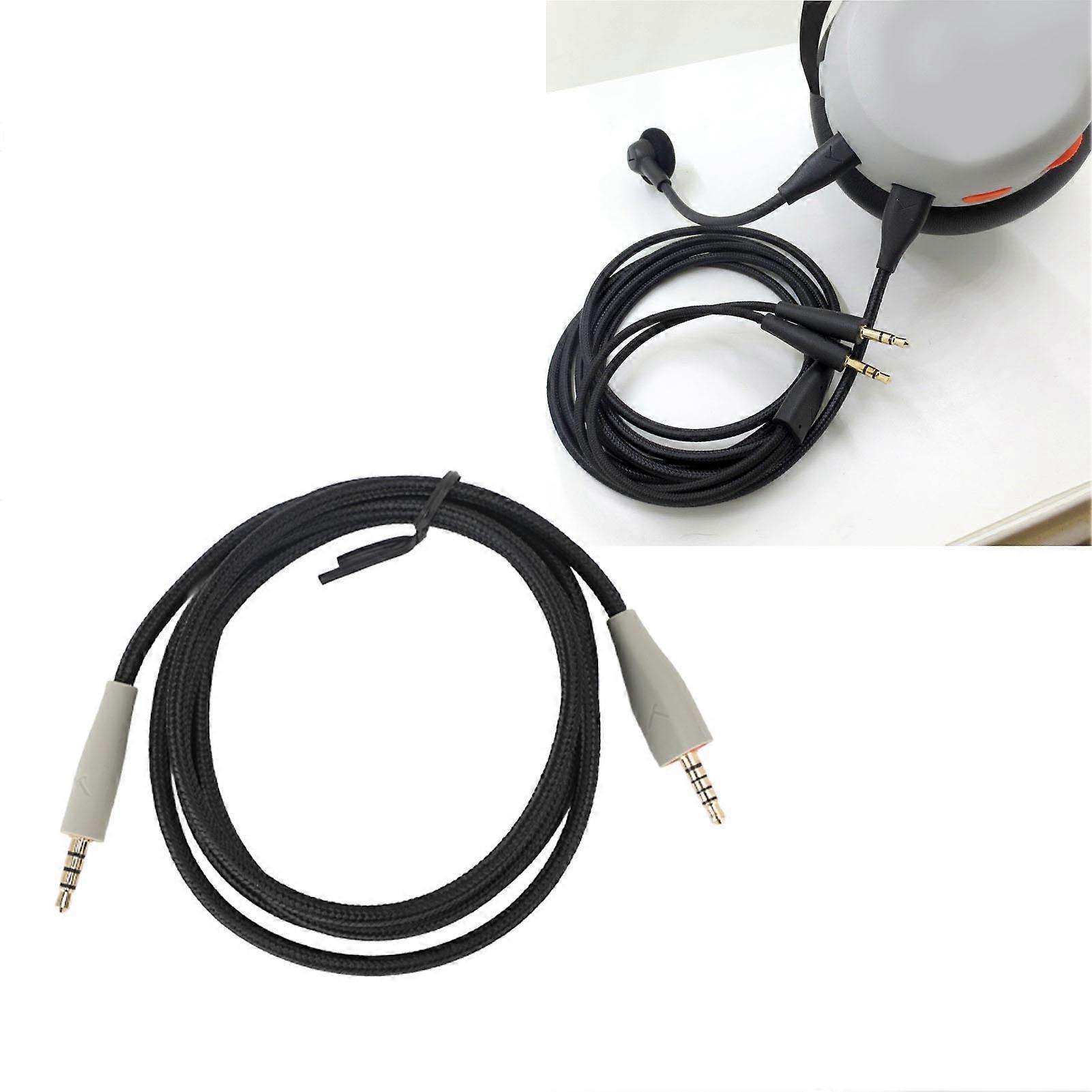 3.5mm OFC Headset Cable for MMX100, 1.2m Gray Replacement Plug