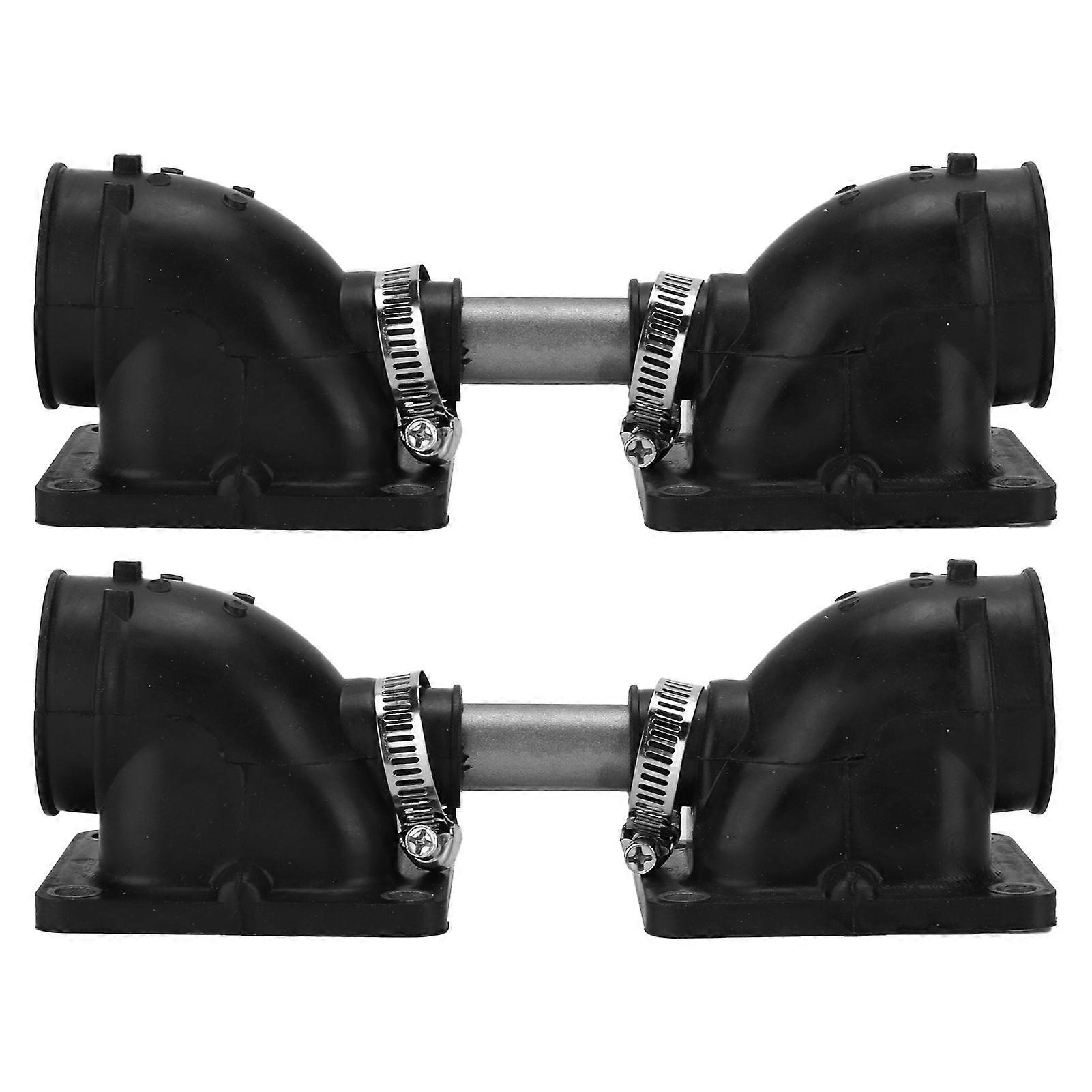 2pcs Carburetor Intake Manifold Boot Replacement for Yamaha RD500LC/RZ500/RZV500R