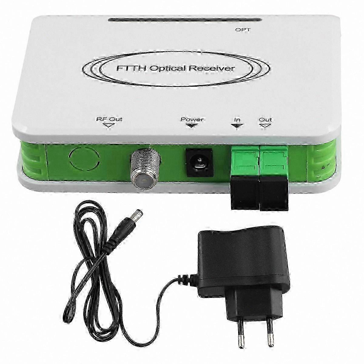 Fiber Optic WDM Receiver with Triplexer SC/EU Interface for CATV Networks