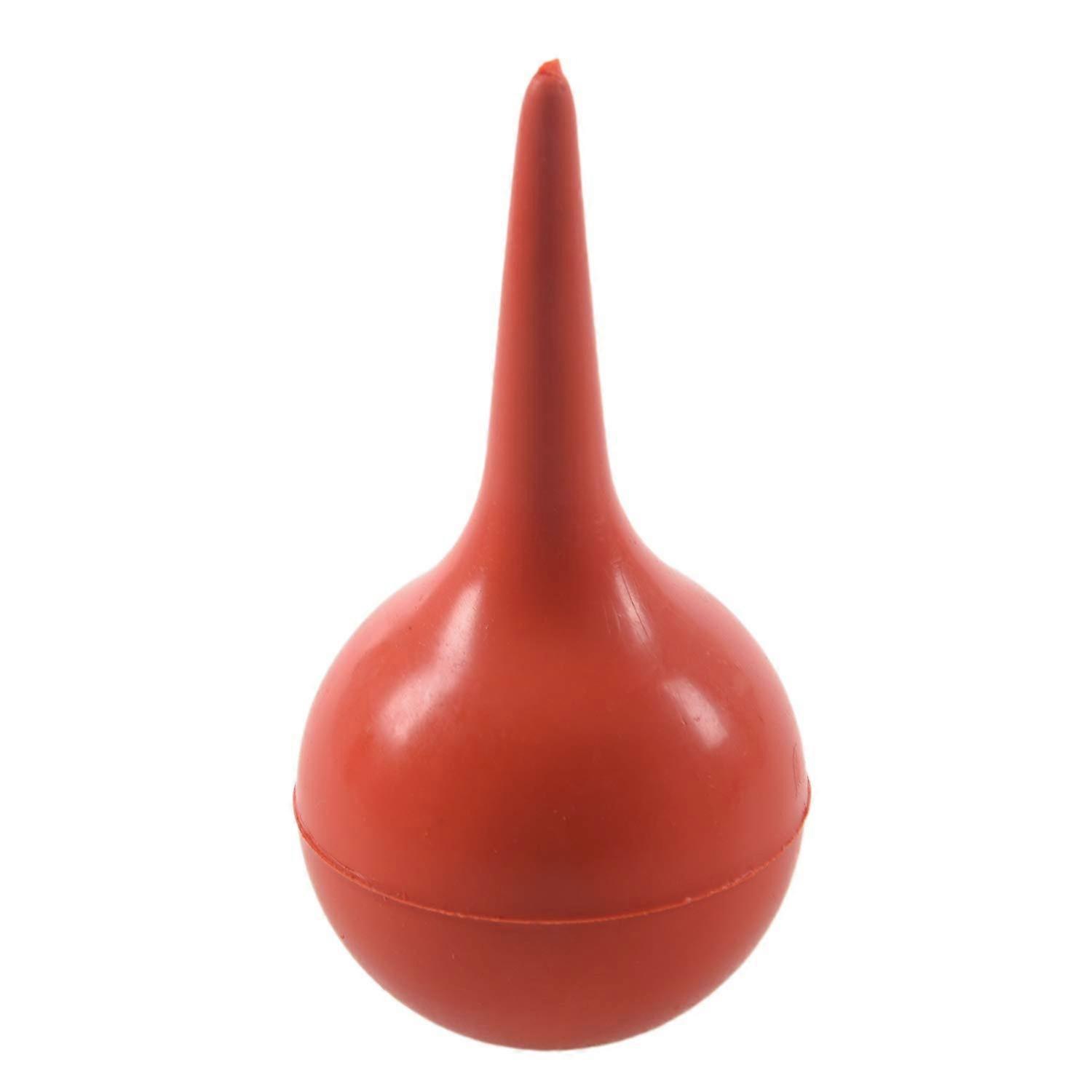 Rubber Suction Ear Washing Syringe Squeeze Bulb Medical Grade Rubber Ear Cleaning Syringe Soft Tip Reusable