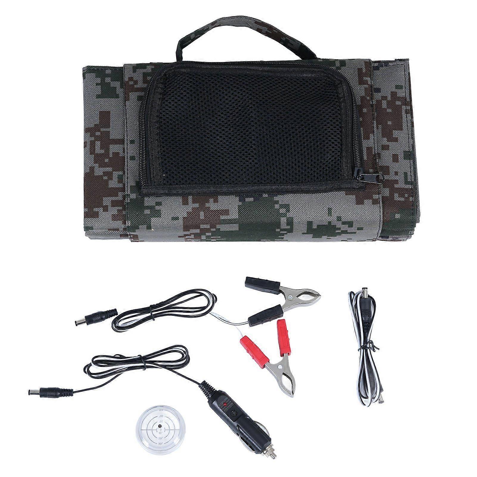 Folding Solar Panel Charger 400W Monocrystalline Silicon Efficient Foldable Solar Panel