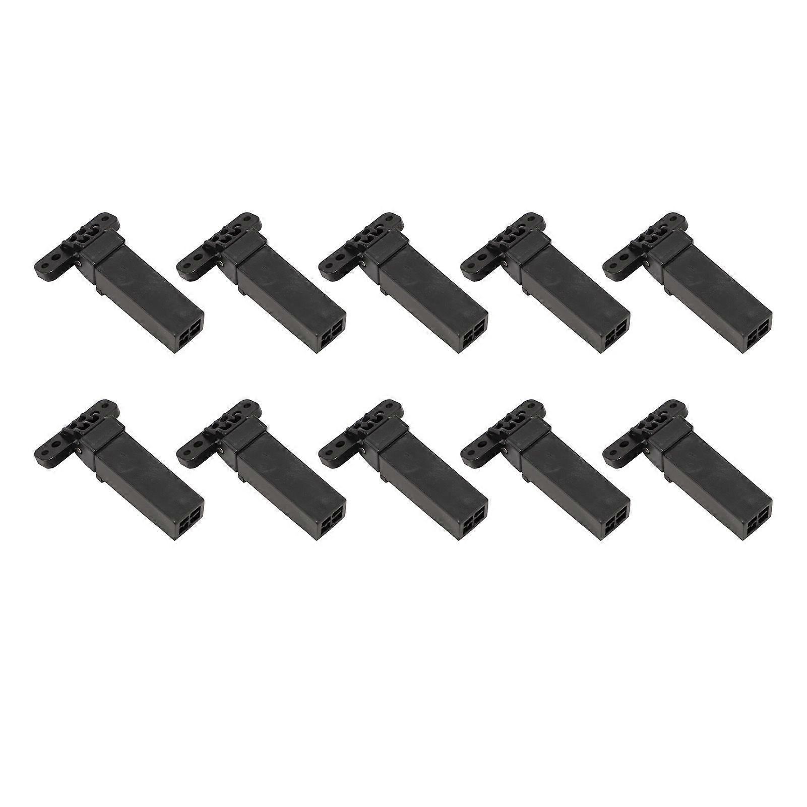 10Pcs ADF Hinge Unit High Strength Enhanced Performance Printer Replacement ADF Hinge Assembly for CLX3170 CLX3175 CLX3185 CLX3305 Black