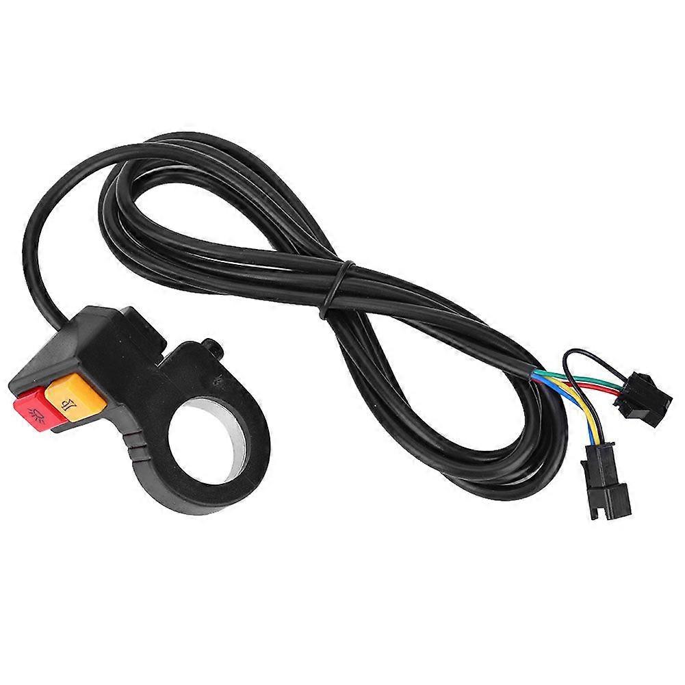 2 in 1 Head Light Horn Turn Signal Switch Button for Motorcycle E bike Scooter