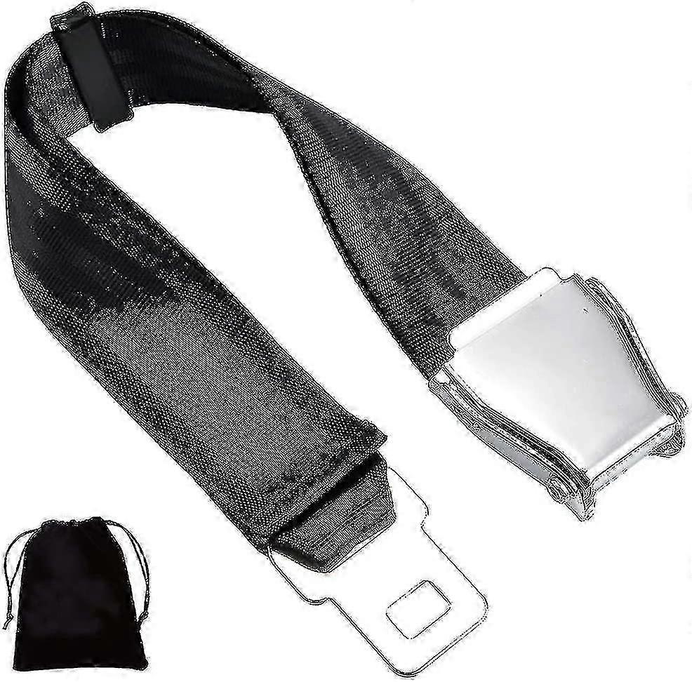 Belt Extender For Aircraft E4 Certified, Adjustable From 15.2 Cm To 81.3 Cm