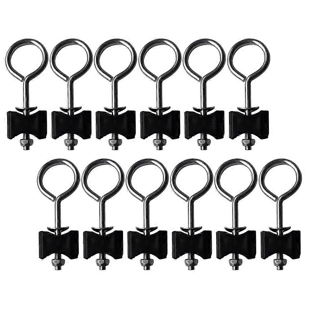 Outdoor Use Trampoline Fixation Screws Galvanized Steel Durable 12Sets