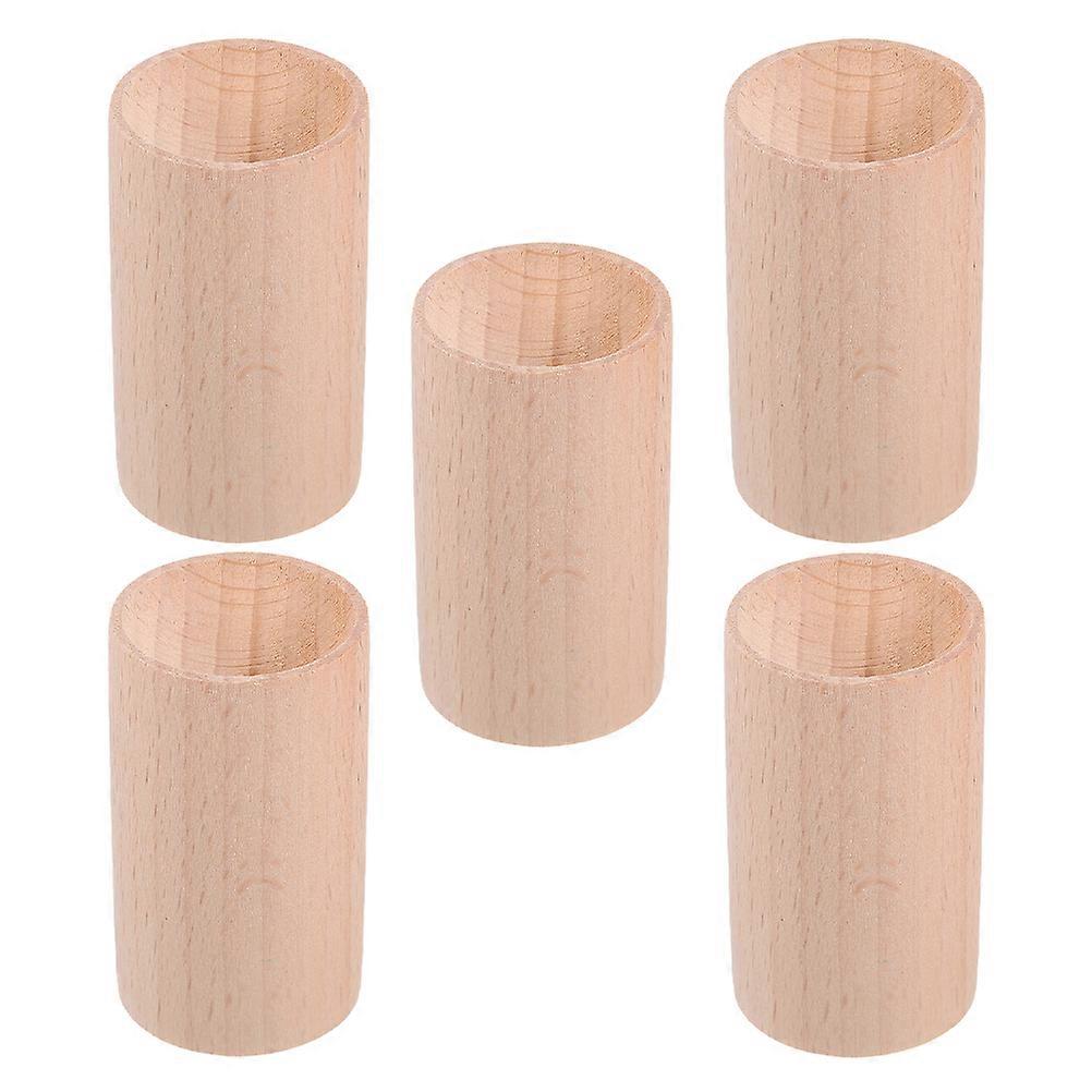 Portable Wood Diffuser Car Essential Oil Diffuser for 5Pcs Set