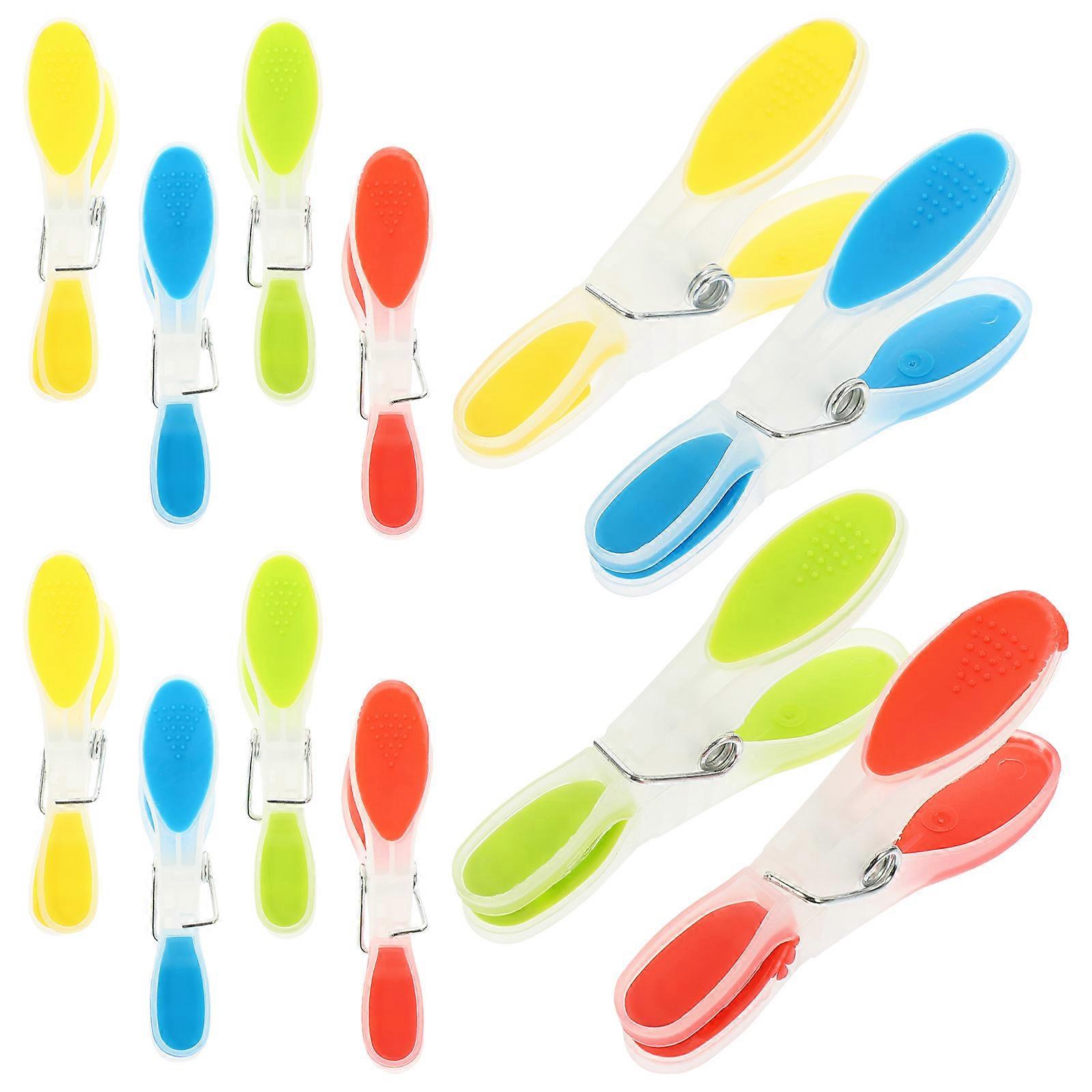 Windproof Clothes Clips Strong Hanger Clip for Laundry Drying 48Pcs