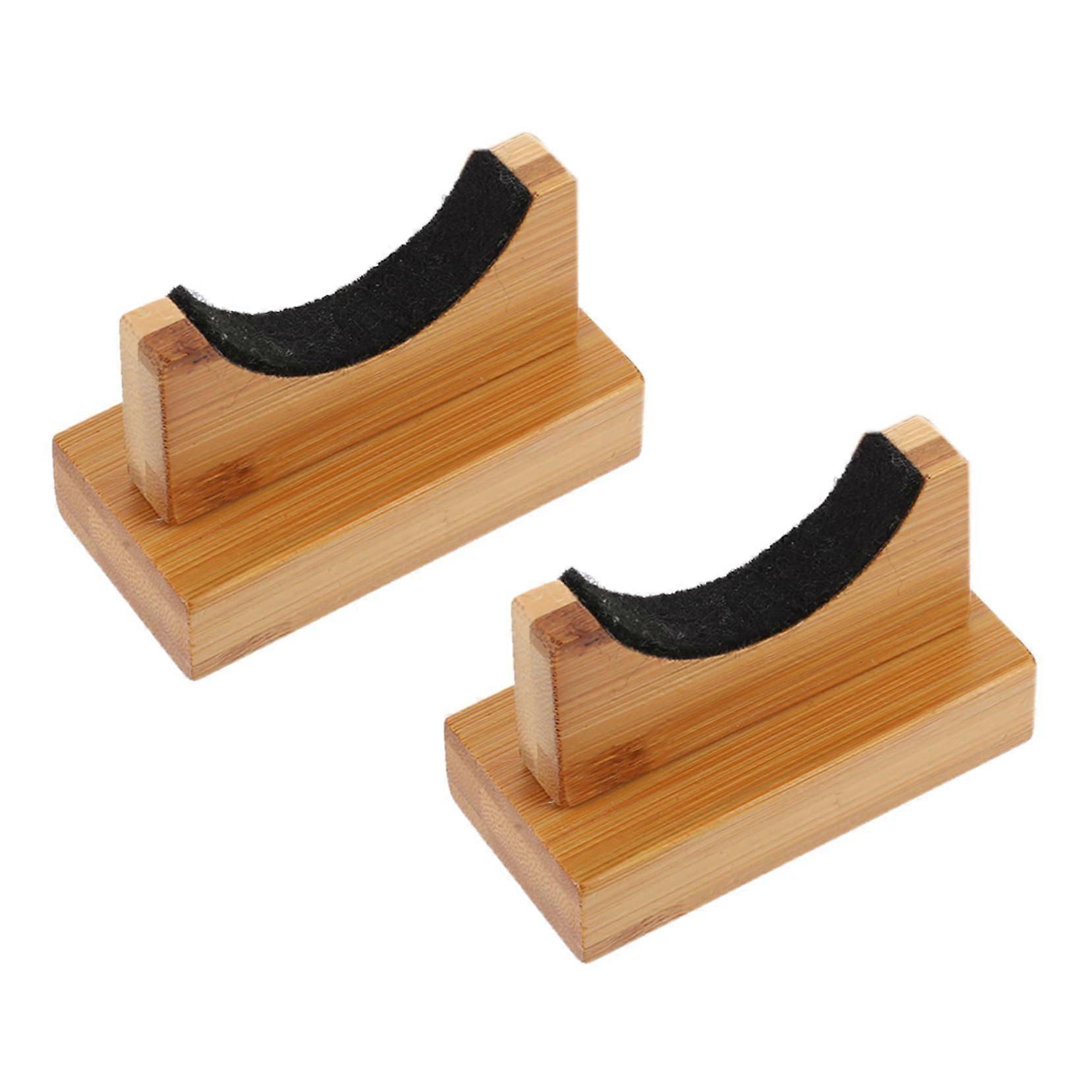 Solid Wood Baseball Bat Rack Horizontal Holder Display Stand For Home Indoor Use Fits Baseball And Softball Bats Compact