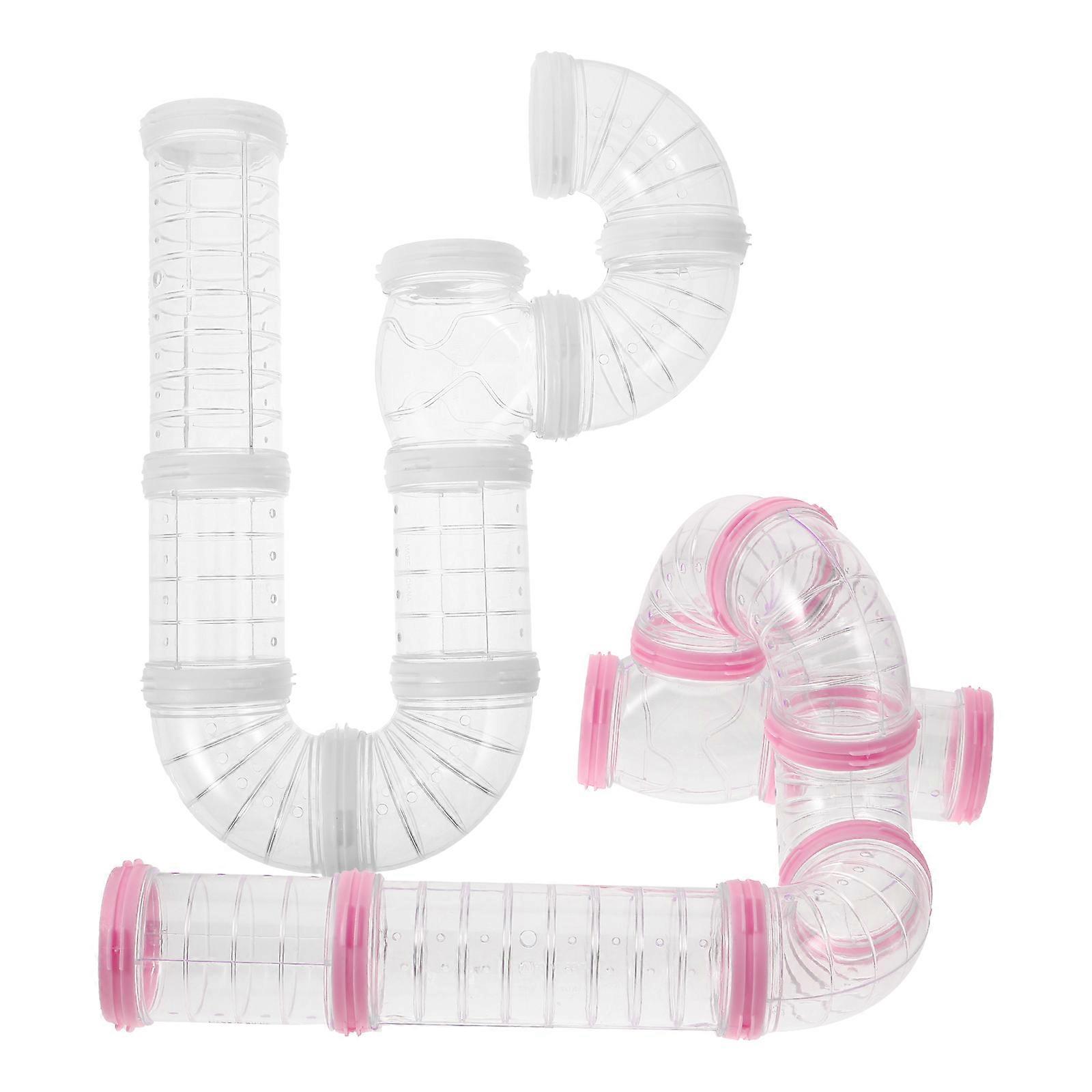 Hamster Cage Tubes and Tunnels Kit DIY Toy 2Sets Pack