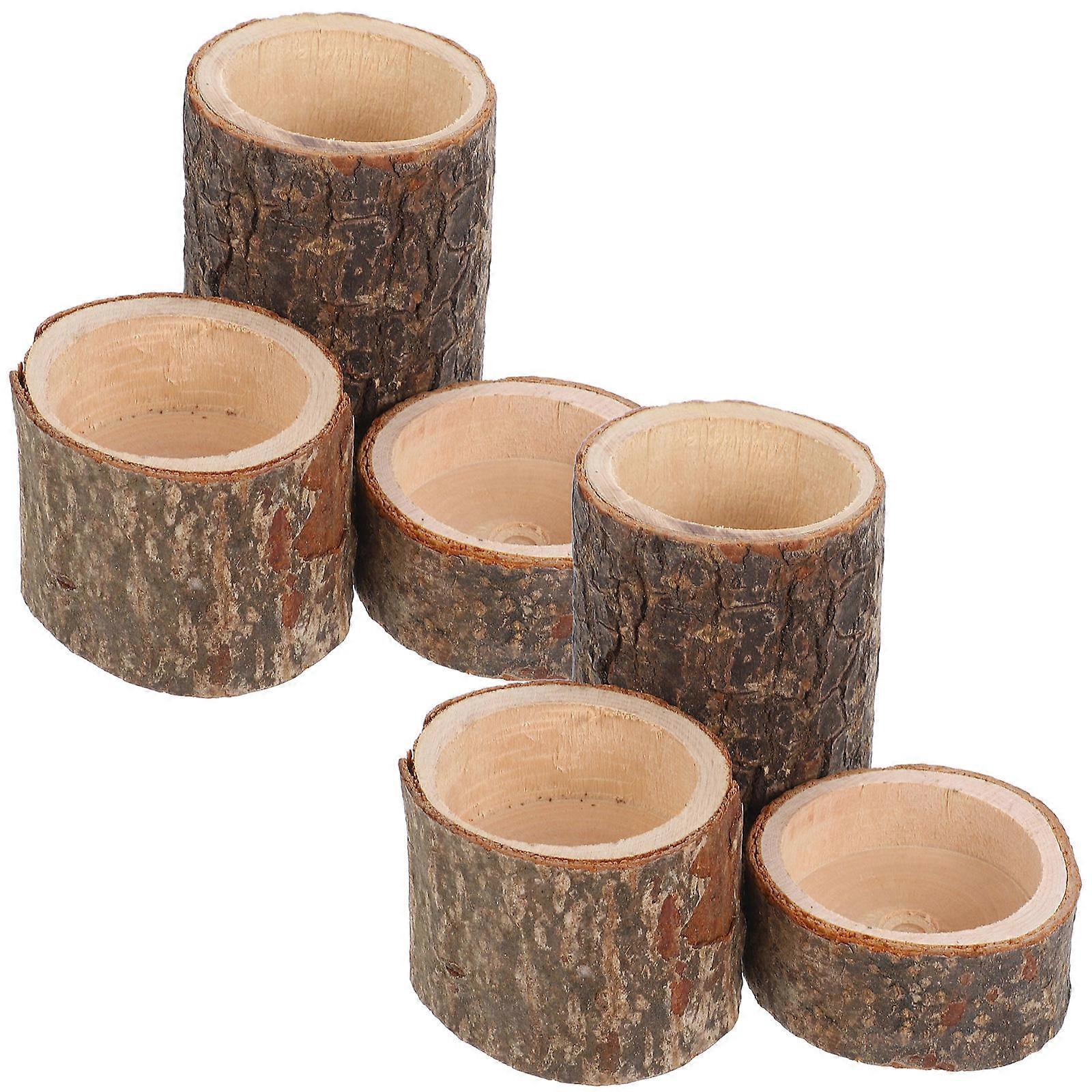 Modern Wooden Candle Stand for Table Decor with 30Pcs Candle Holders