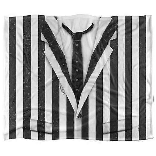 Beetlejuice Silky Suit Supersoft Blanket