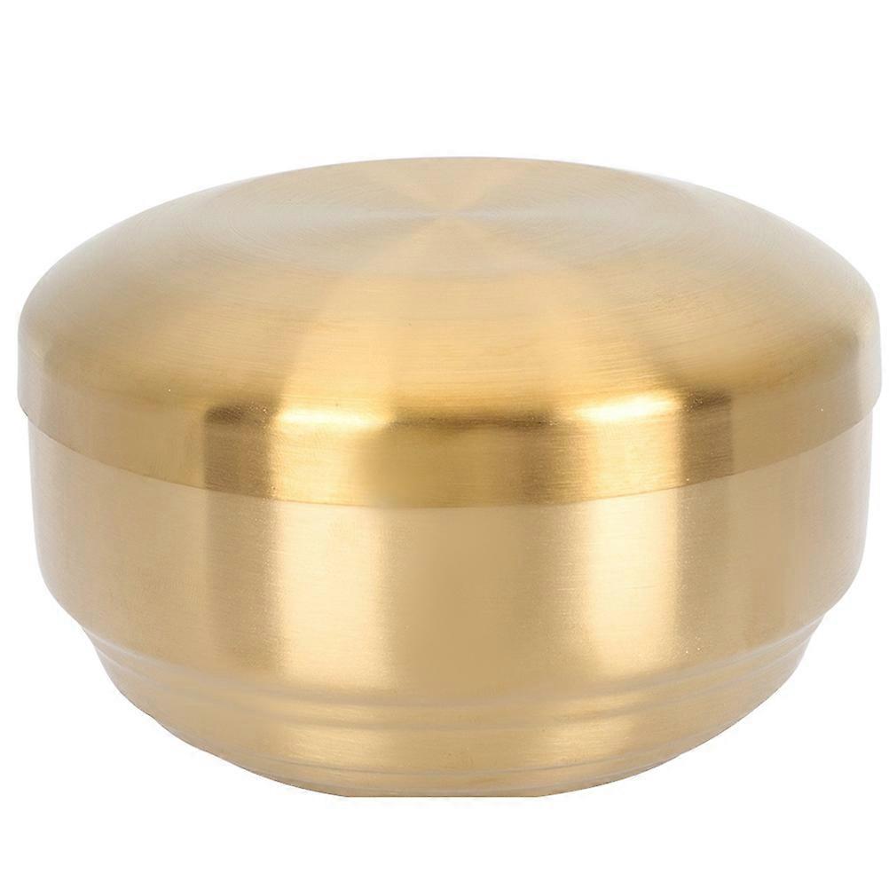 Golden Multi-Function Soup Bowl with Lid for Kitchen Use 4Pcs Set