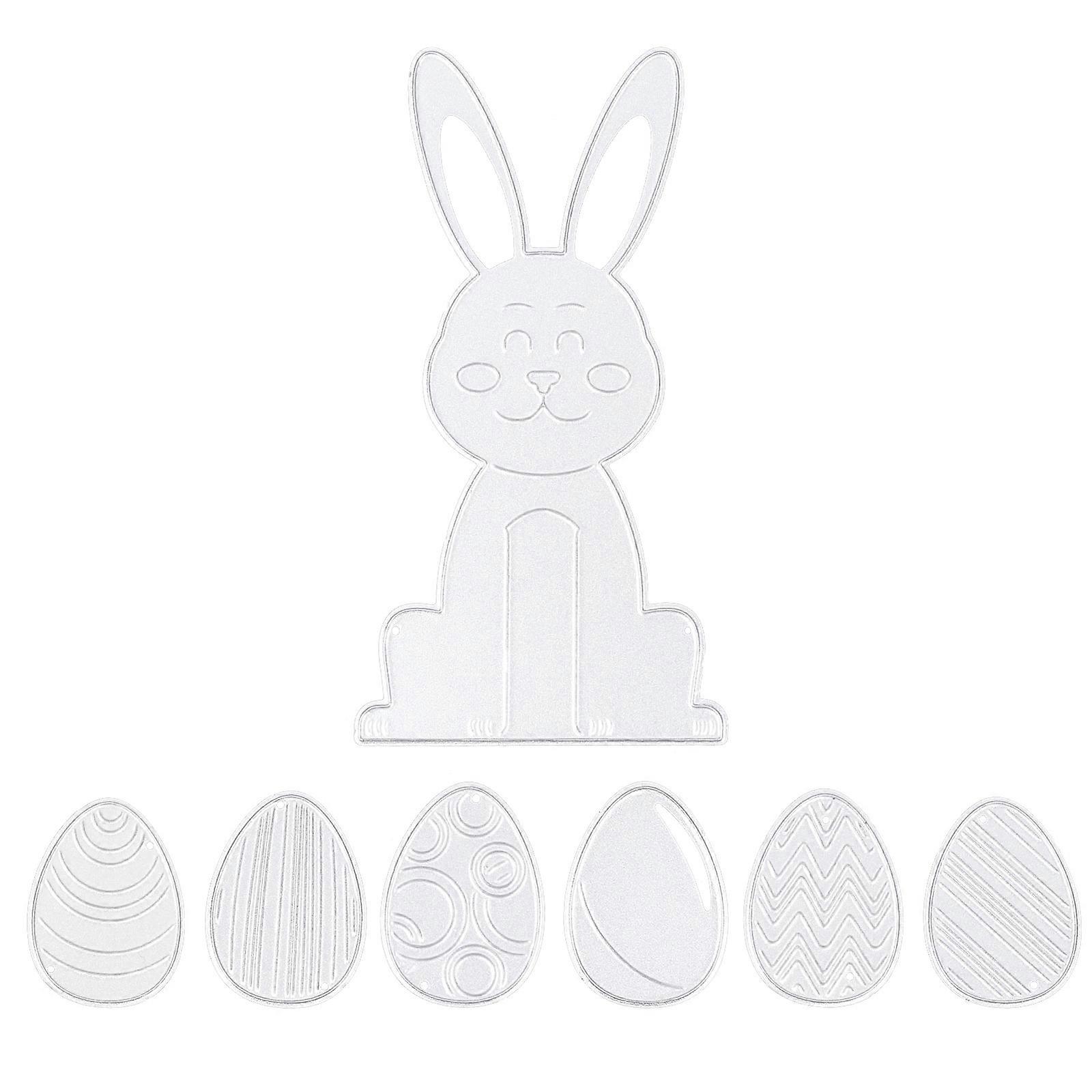 Easter DIY Cutting Mold for Craft Use with 1Set Embossing Dies