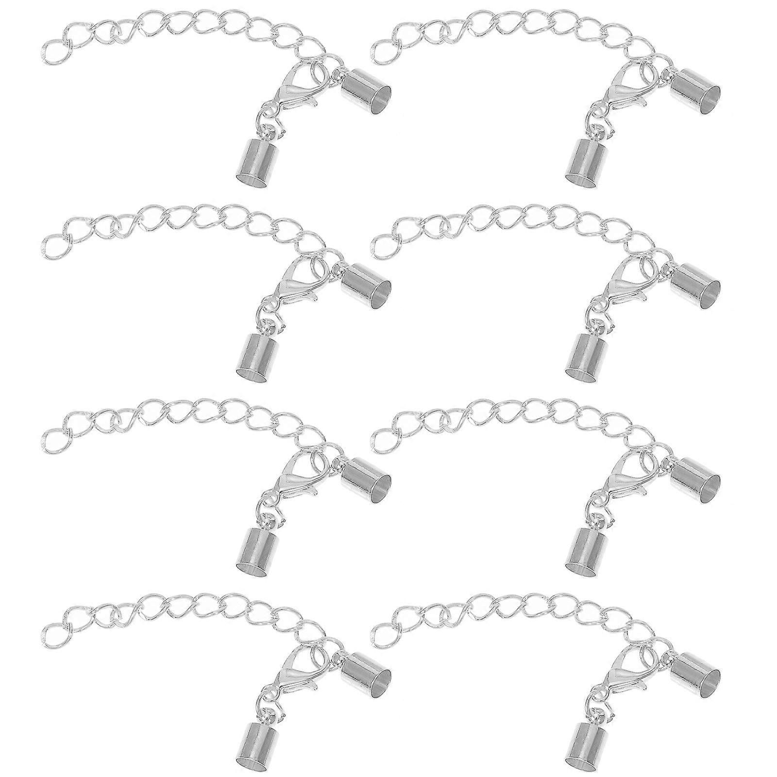 Keychain DIY Clasps 80 Pcs Ideal For Gift Giving Crafted For Bracelets And Necklaces In Rectangular Style