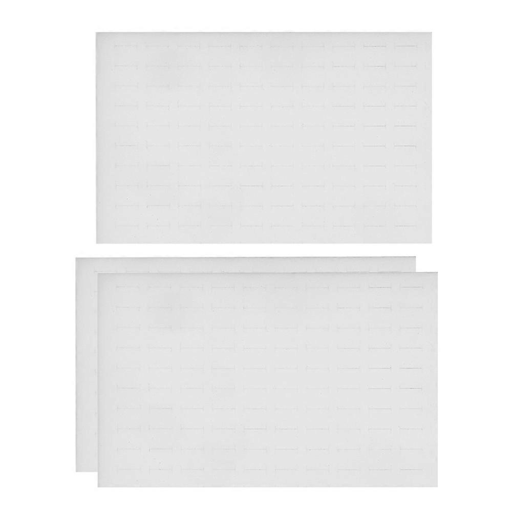 Cushion Liners Foam Insert For Jewelry Storage And Protection For White Rectangular 12Pcs