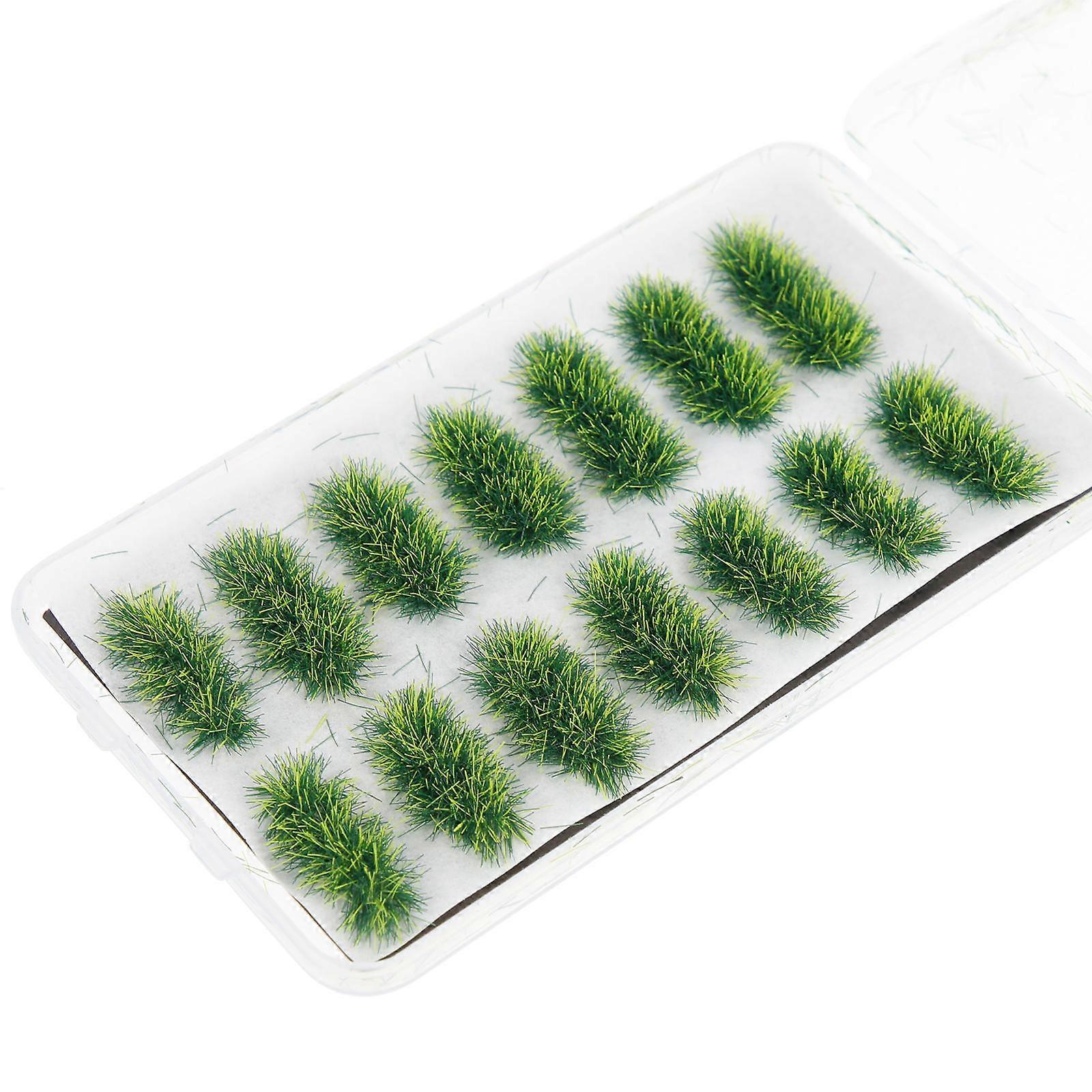 Grass Cluster Decor Static Grass Tufts for Crafts 5 Boxes