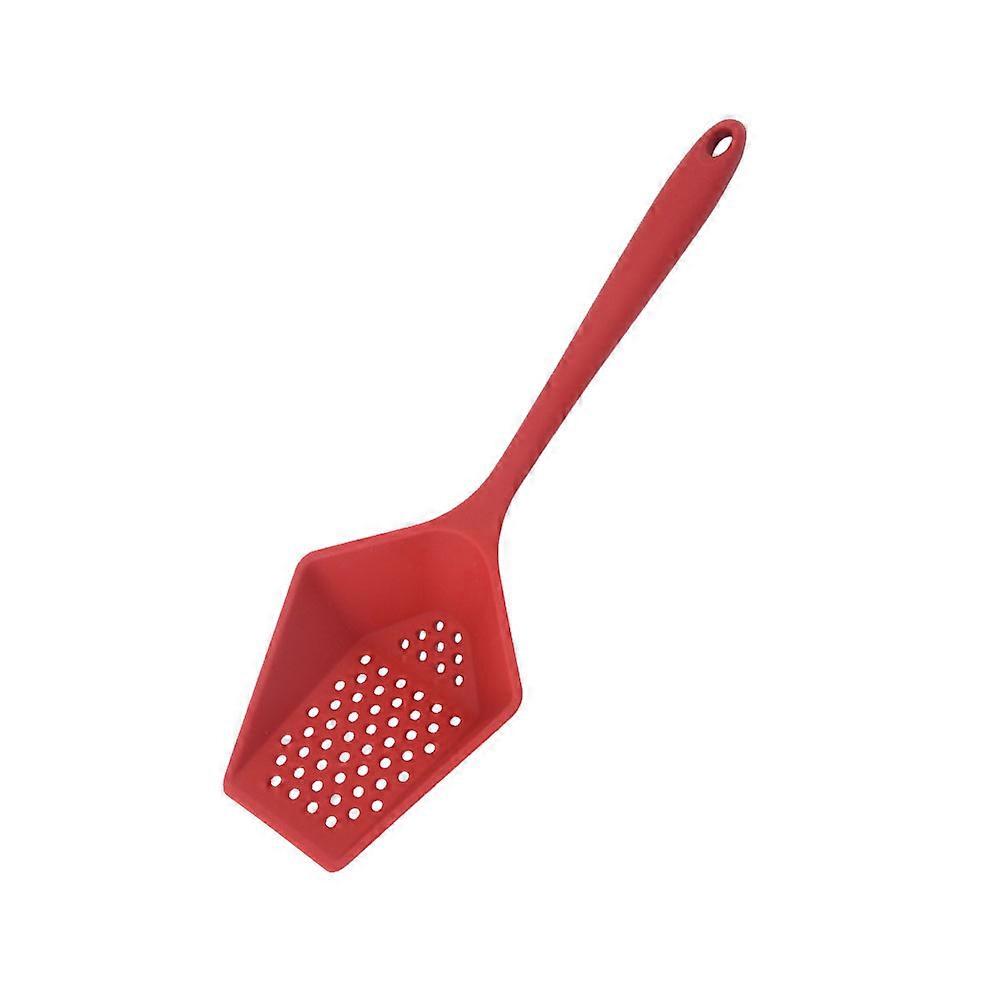 Ergonomic Slotted Spoon Household Strainer Spoon for Kitchen 5Pcs Set