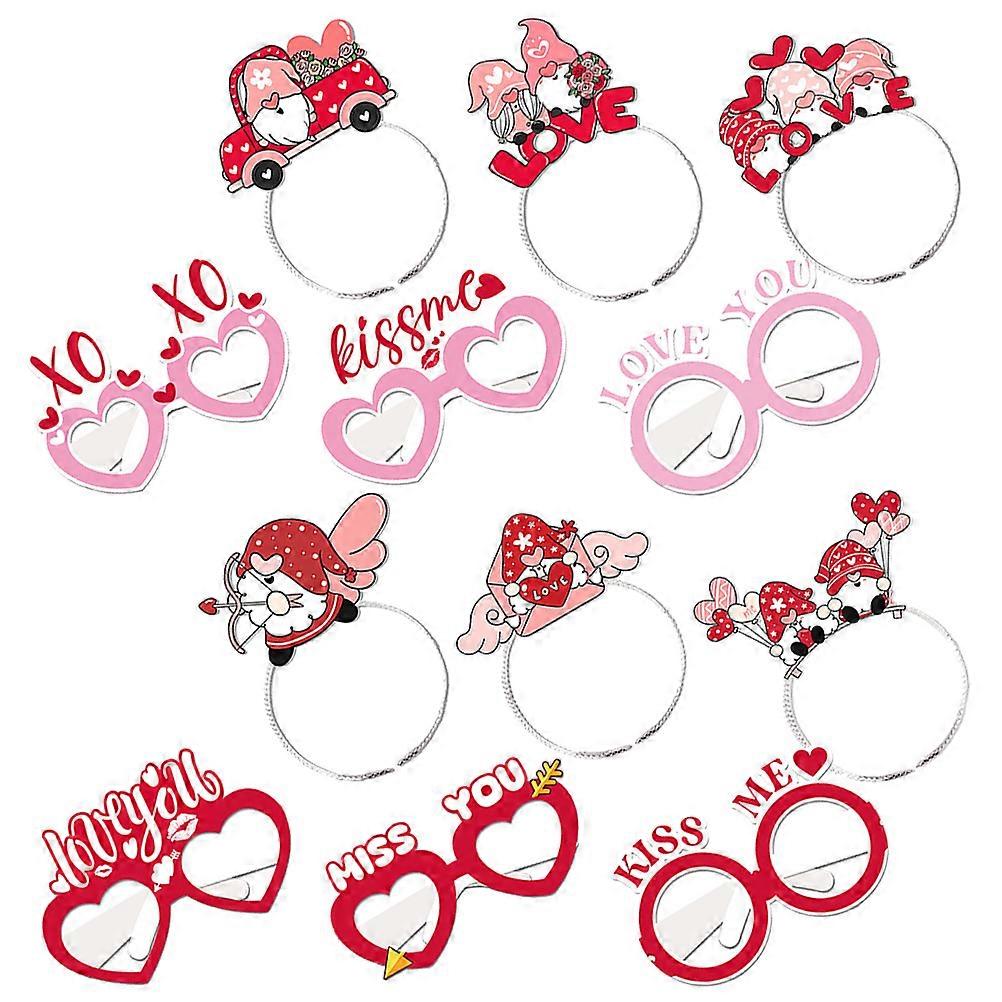 Valentine Headbands 2 Sets Ideal For Men And Women Featuring Lightweight Material Perfect For Valentine Day Party
