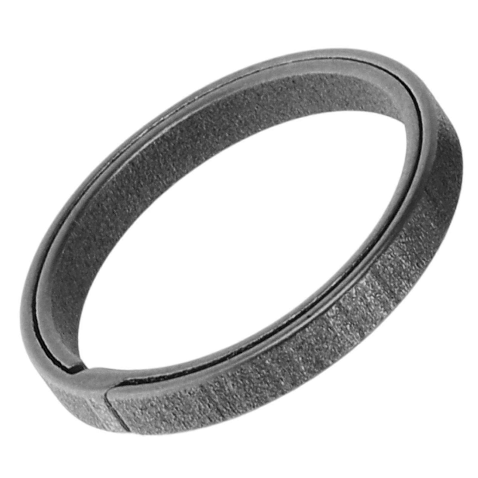 Split Key Rings Titanium Alloy Key Chain Making Ring for Convenient Use 3Pcs