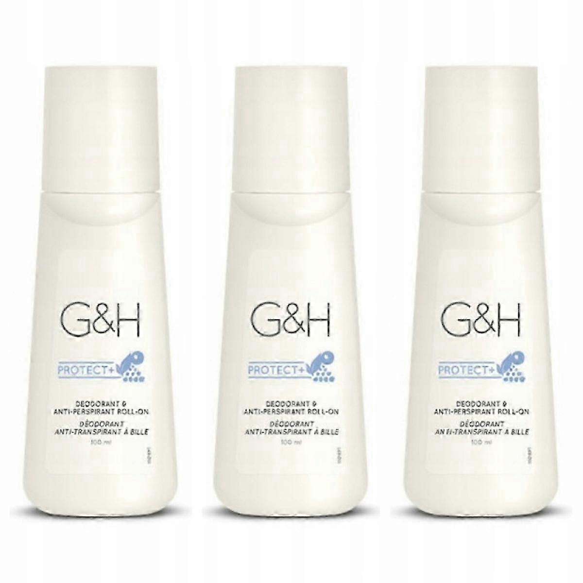 Amway Roll-on Deodorant og Antiperspirant G&h100ml-3 stk, ammoniakk