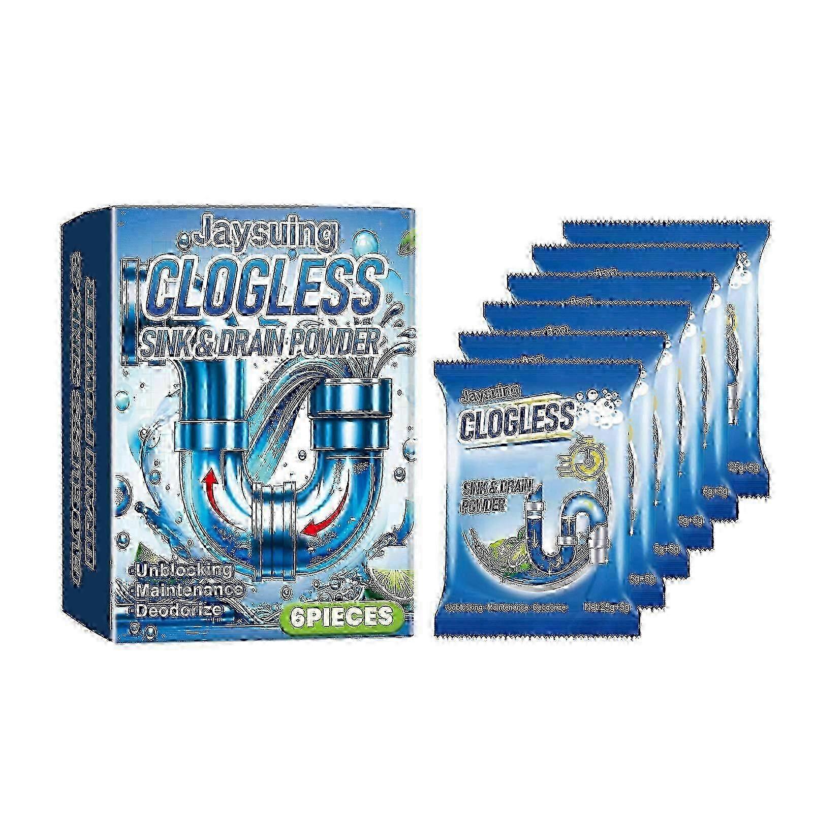 Pipeline Dredging Cleaning Powder To Dissolve And Dredging Sewage And Drain Grease Blocking Deodorant Powder