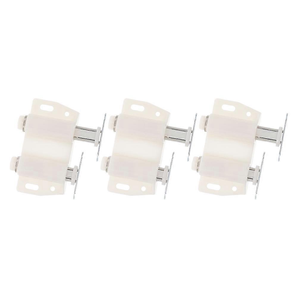 Automatic Rebounding Cabinet Lock Push to Open Magnetic Latch 6Pcs