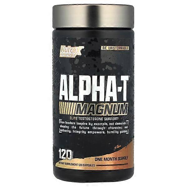 Nutrex Research, Alpha-T Magnum, 120 Capsules