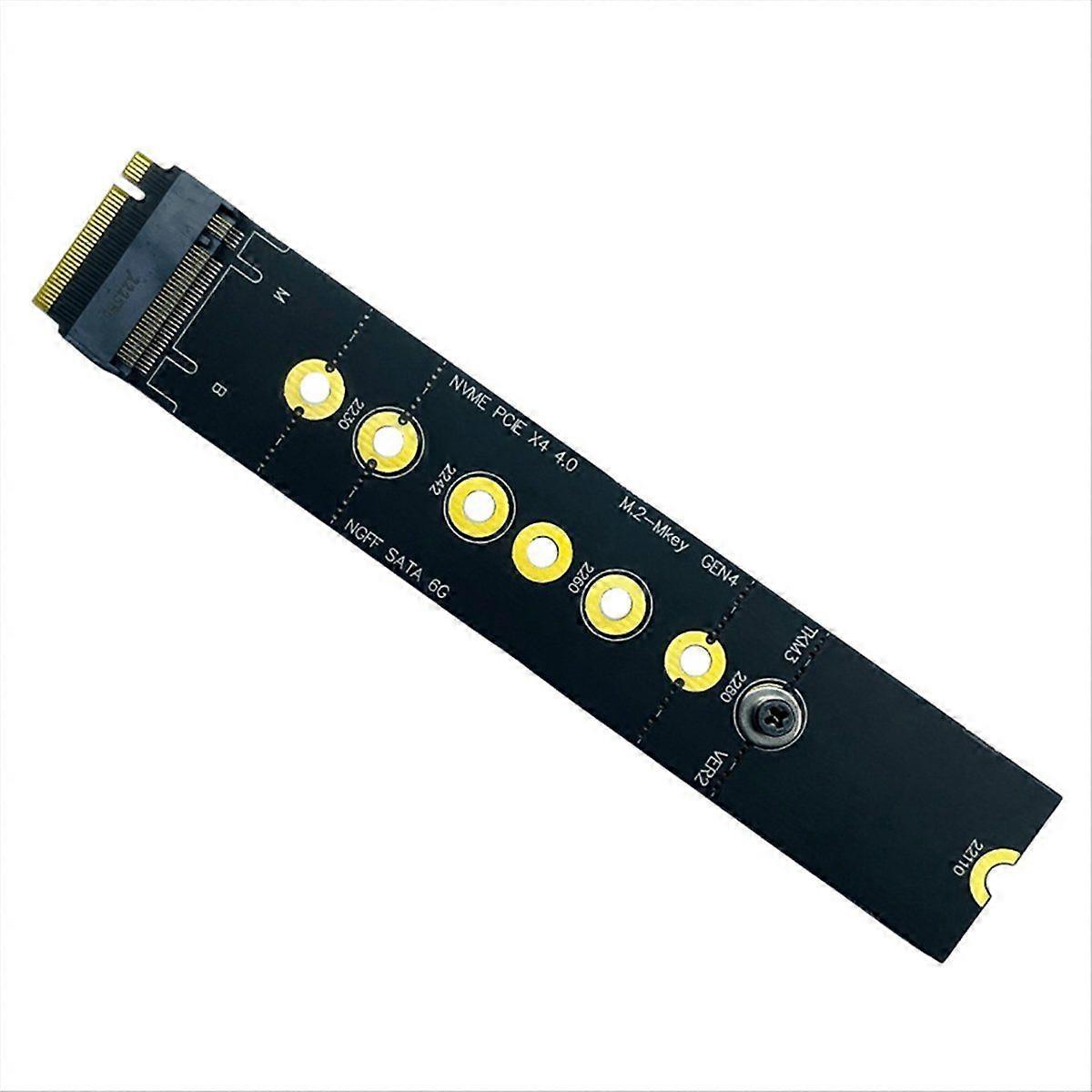 M.2 NVMe Adapter Card PCIe X4 4.0 Gen 4 Supports M.2 Key M to NGFF NVMe+ for 2280 22110 SSDs High-Speed Expansion