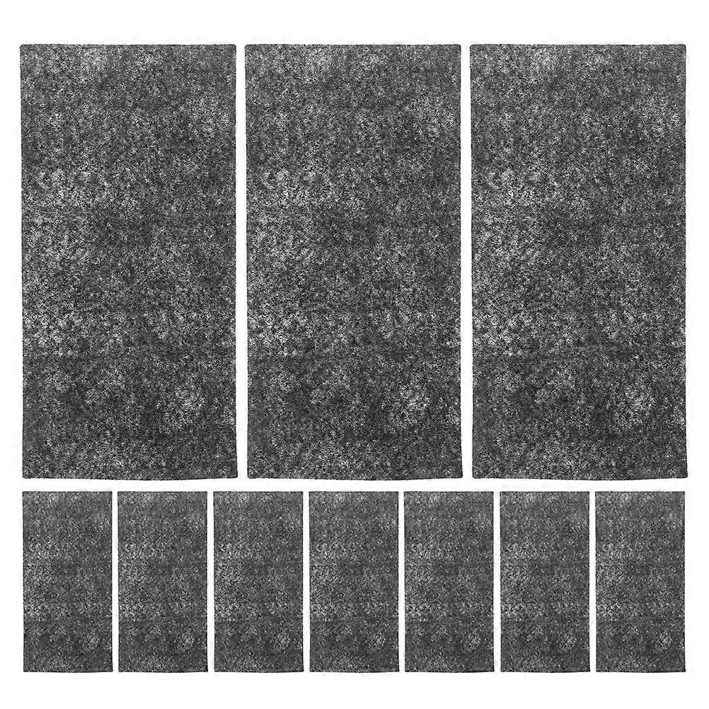 Grey 10Pcs Nano Sparkle Cloth Car Scratch Remover for Scratch Repair