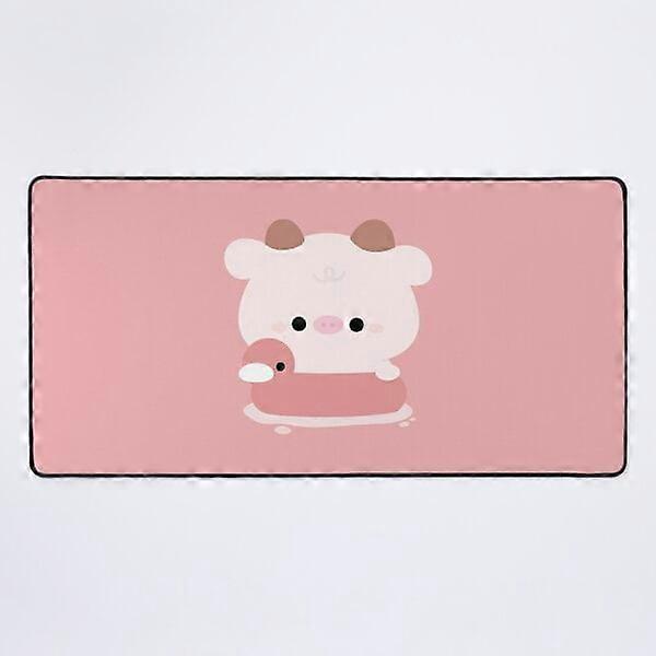 A NEW Cow Swimming Desk Mat