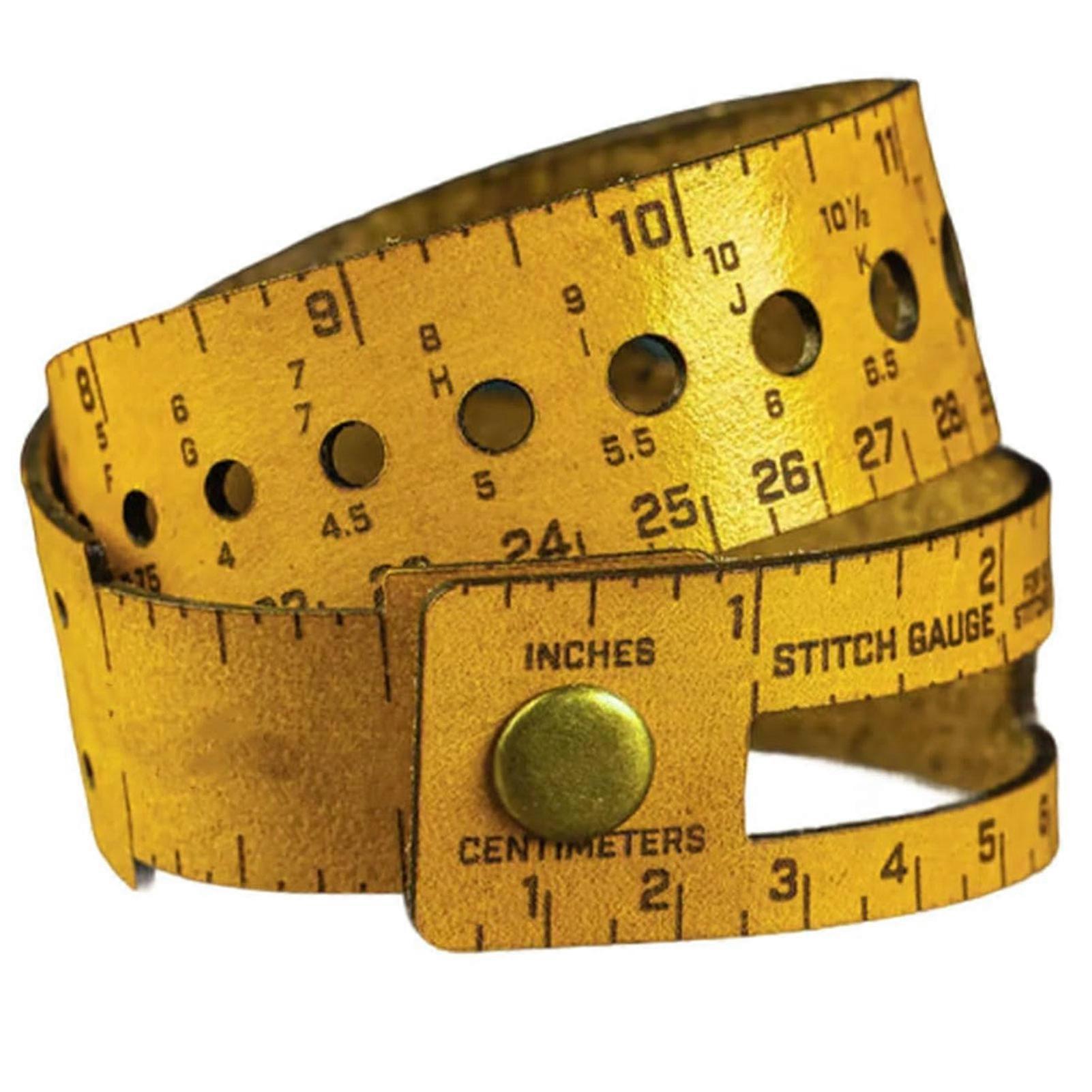 Multi-Function Craft Gauge Sturdy Design For Long-Lasting Use Hand-made leather accessory crafting