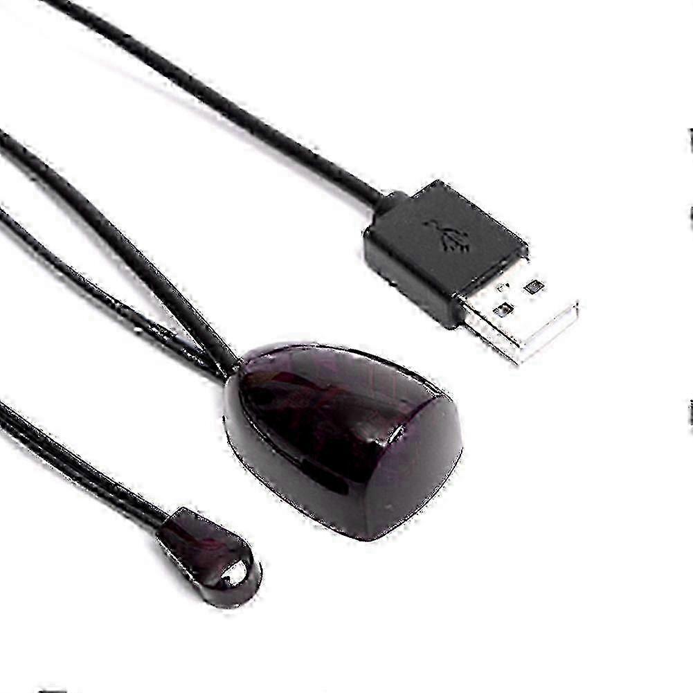 Remote control receiver for IR devices with USB cable