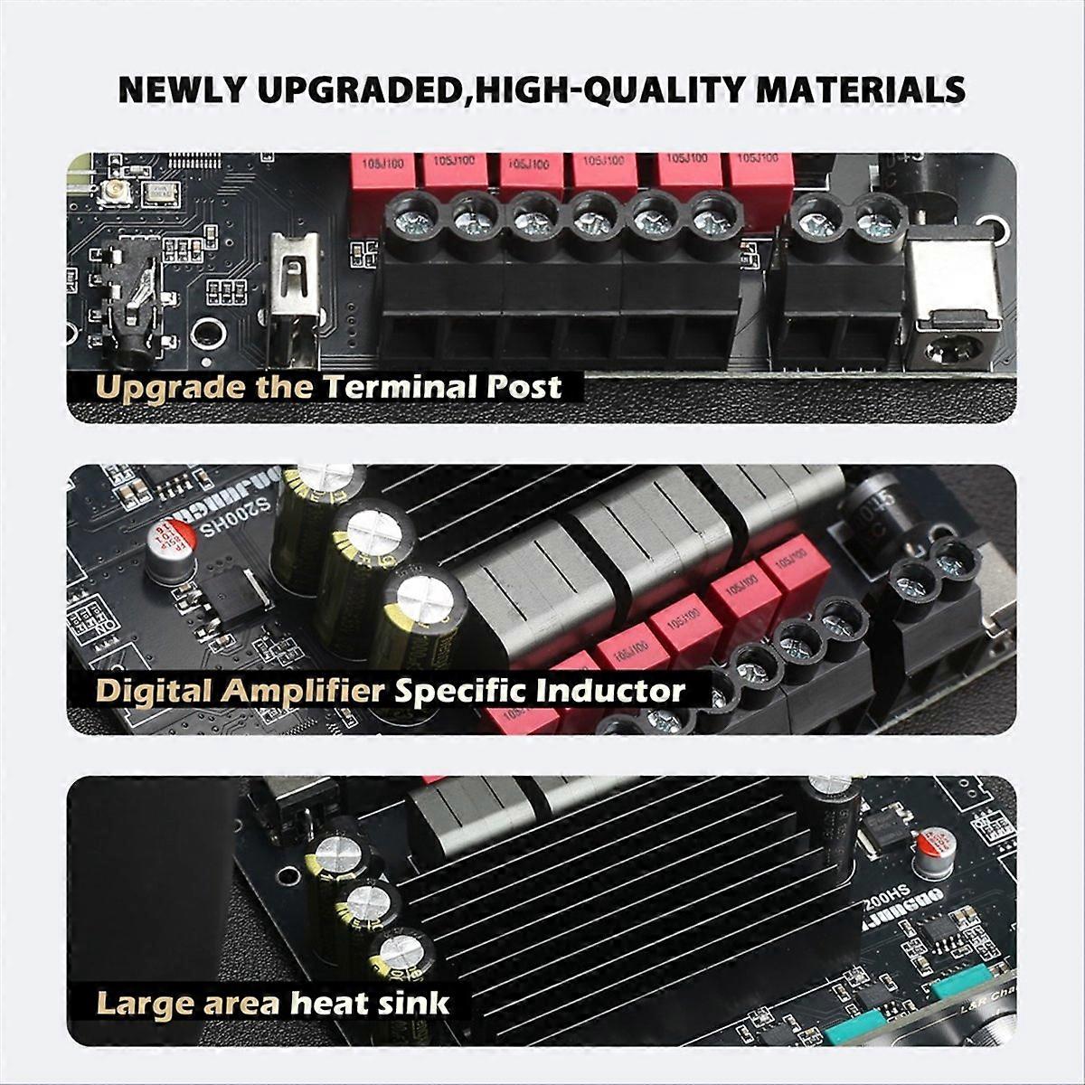  S200HS Bluetooth 5.2 Subwoofer Digital Amplifier Board