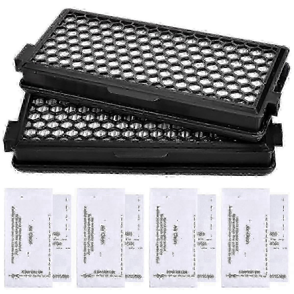 Replacement Filter Sets for Miele Vacuum Cleaner Models Compact C1 & C2 Complete C2 & C3 and S8340 HEPAAs Shown SZRH A-GB