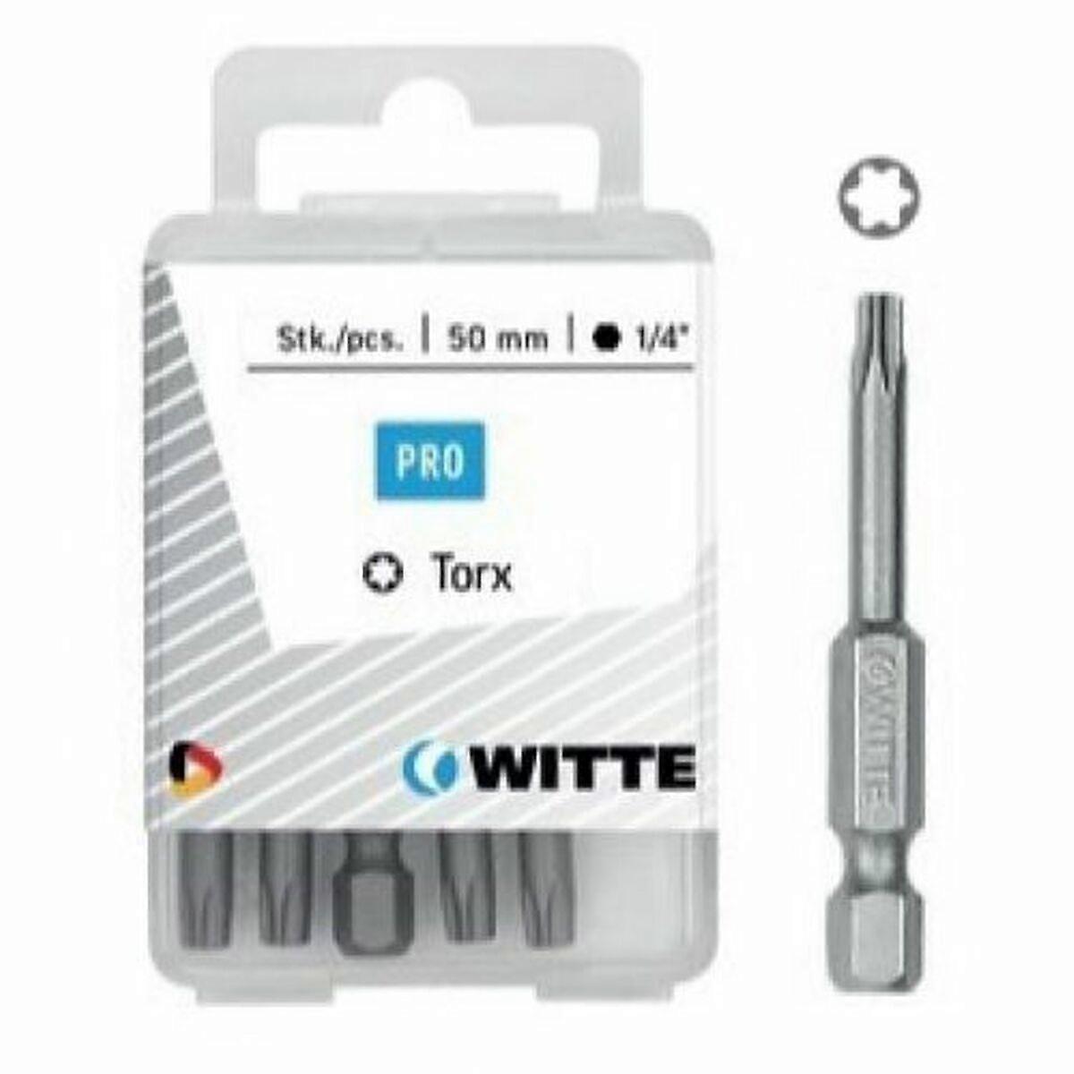 Bit set WITTE TX Torx 5 Units
